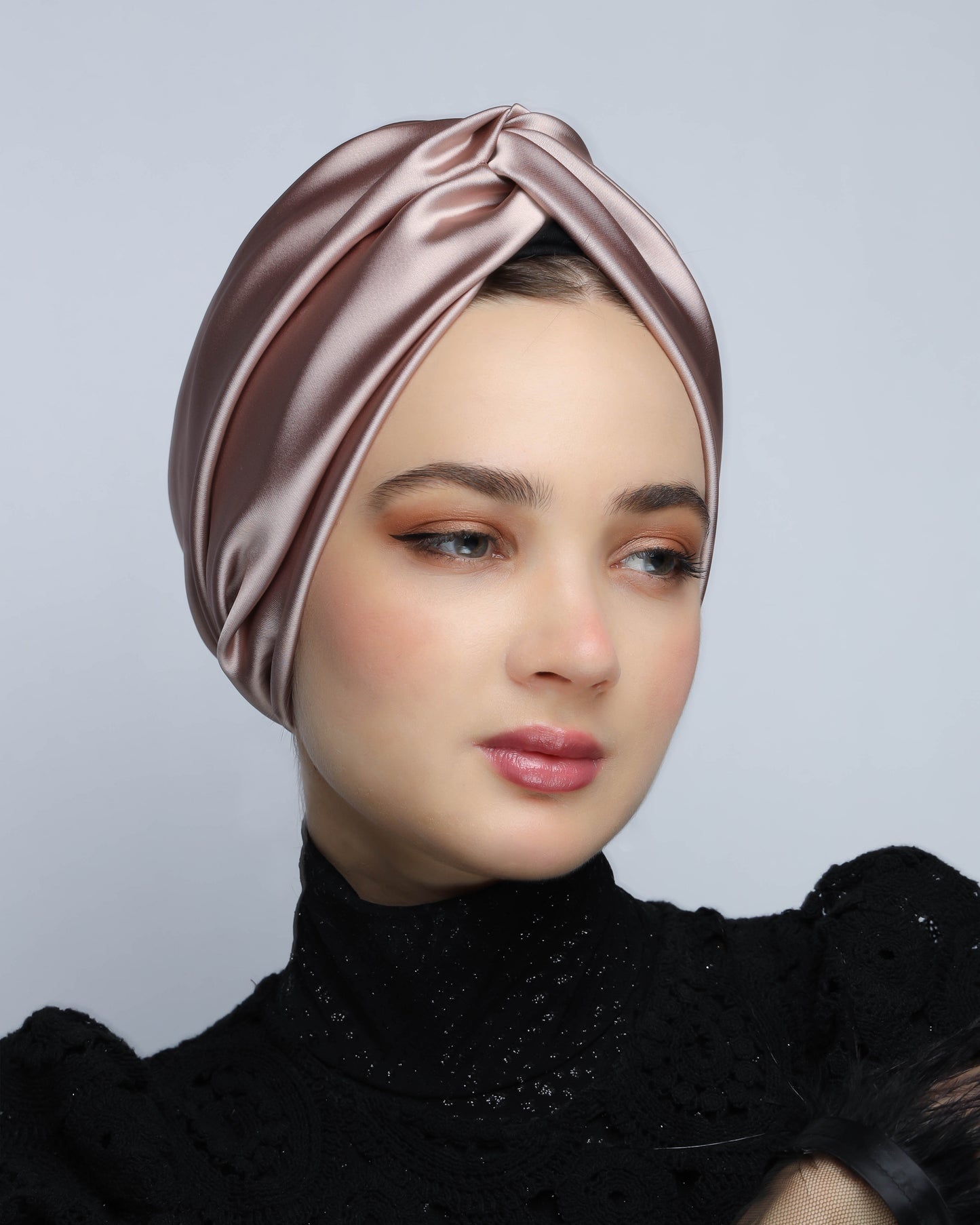 Satin Twisted Turban