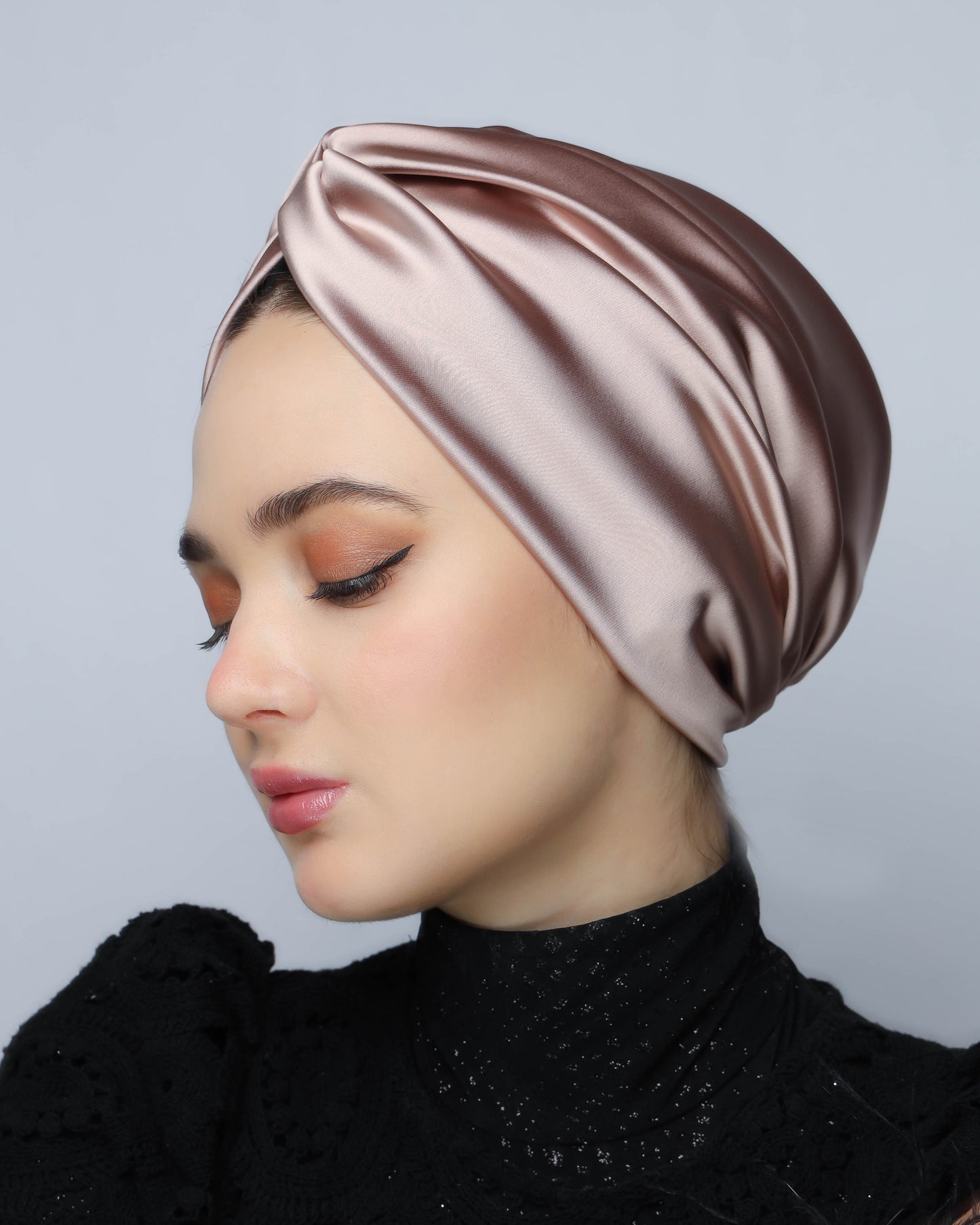 Satin Twisted Turban