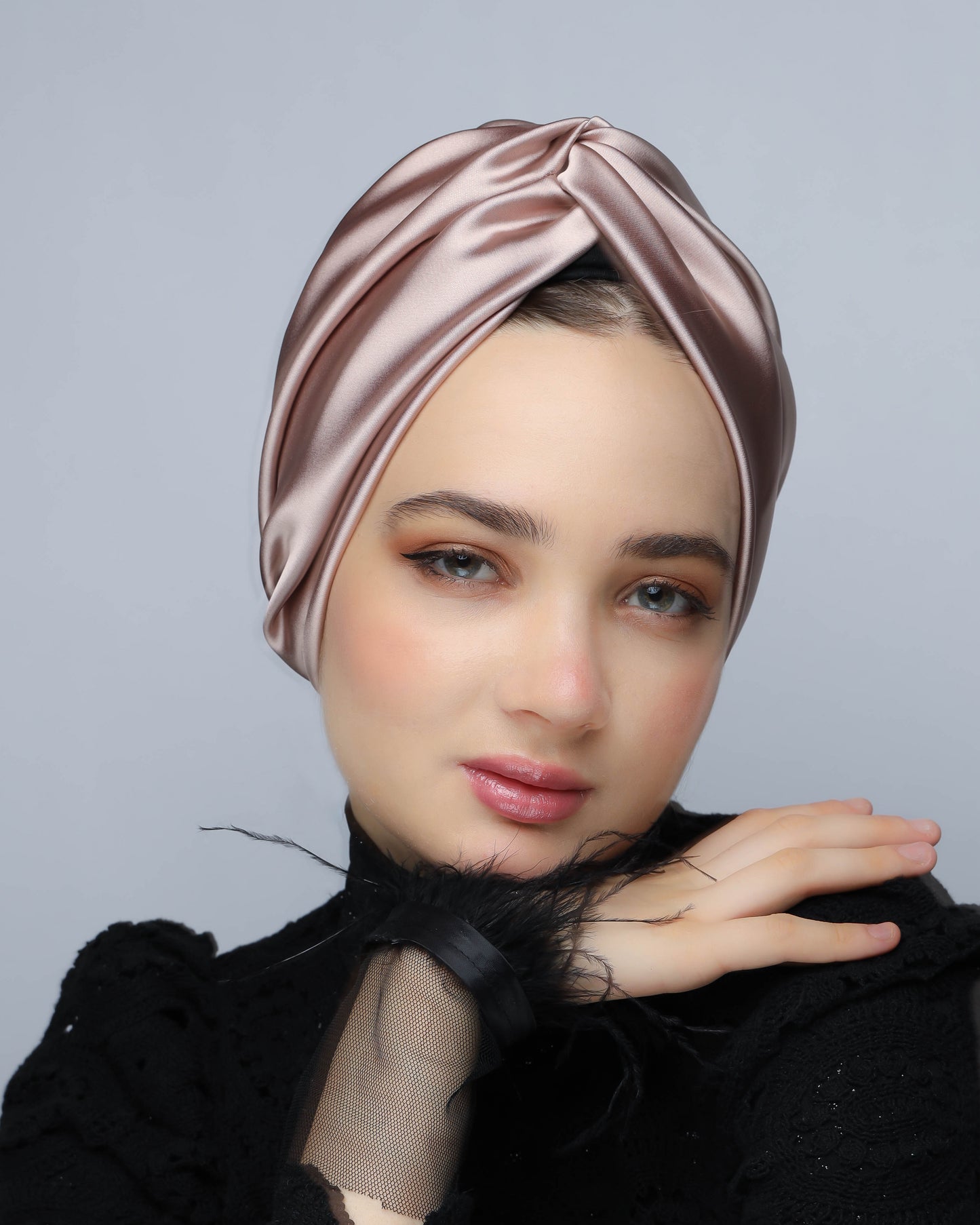 Satin Twisted Turban
