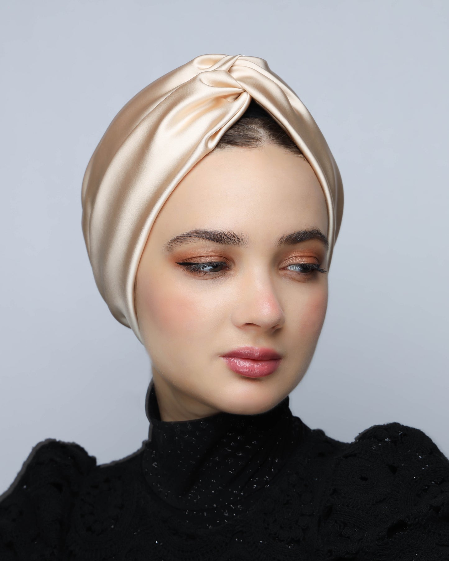 Satin Twisted Turban
