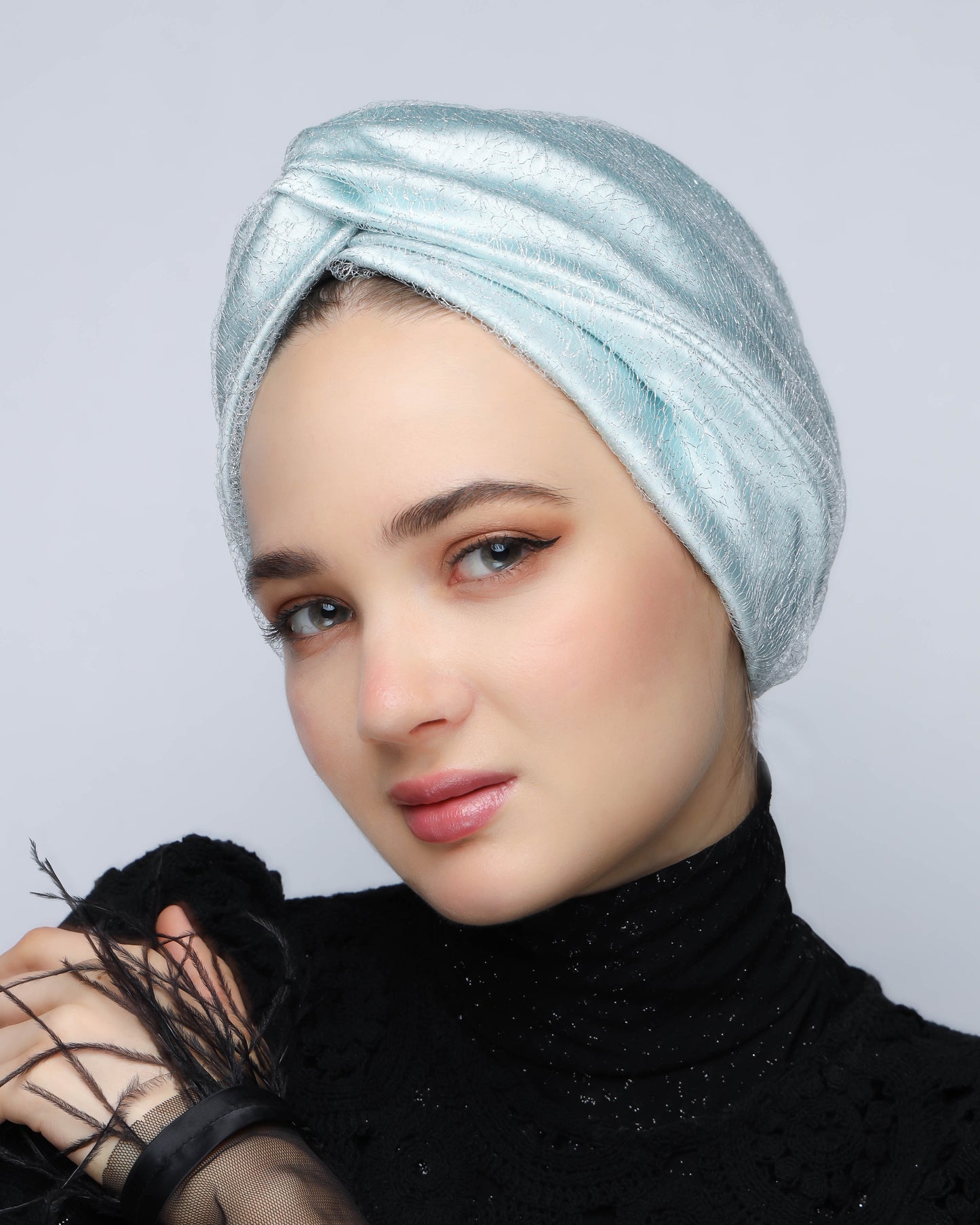 Satin Twisted Turban