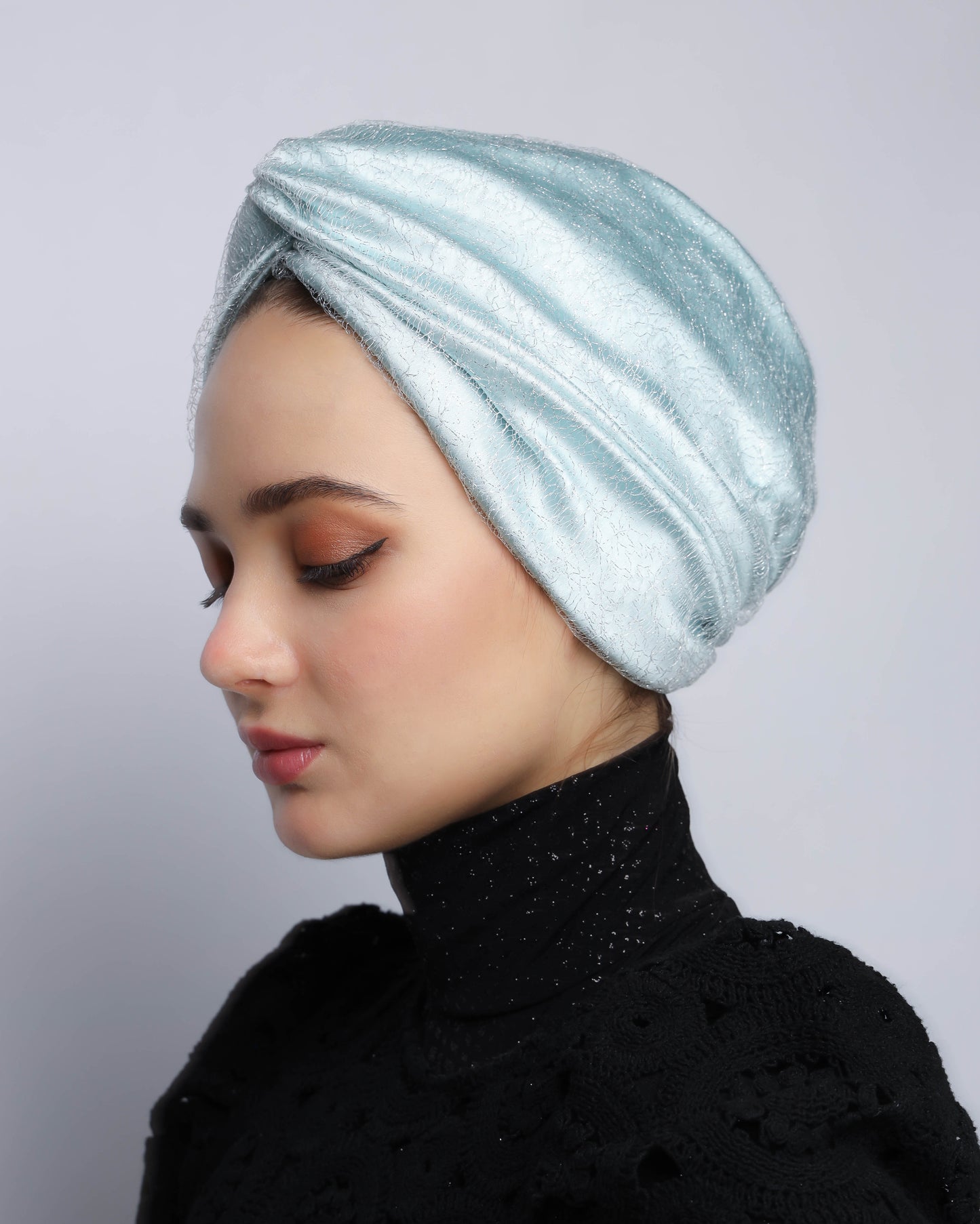 Satin Twisted Turban