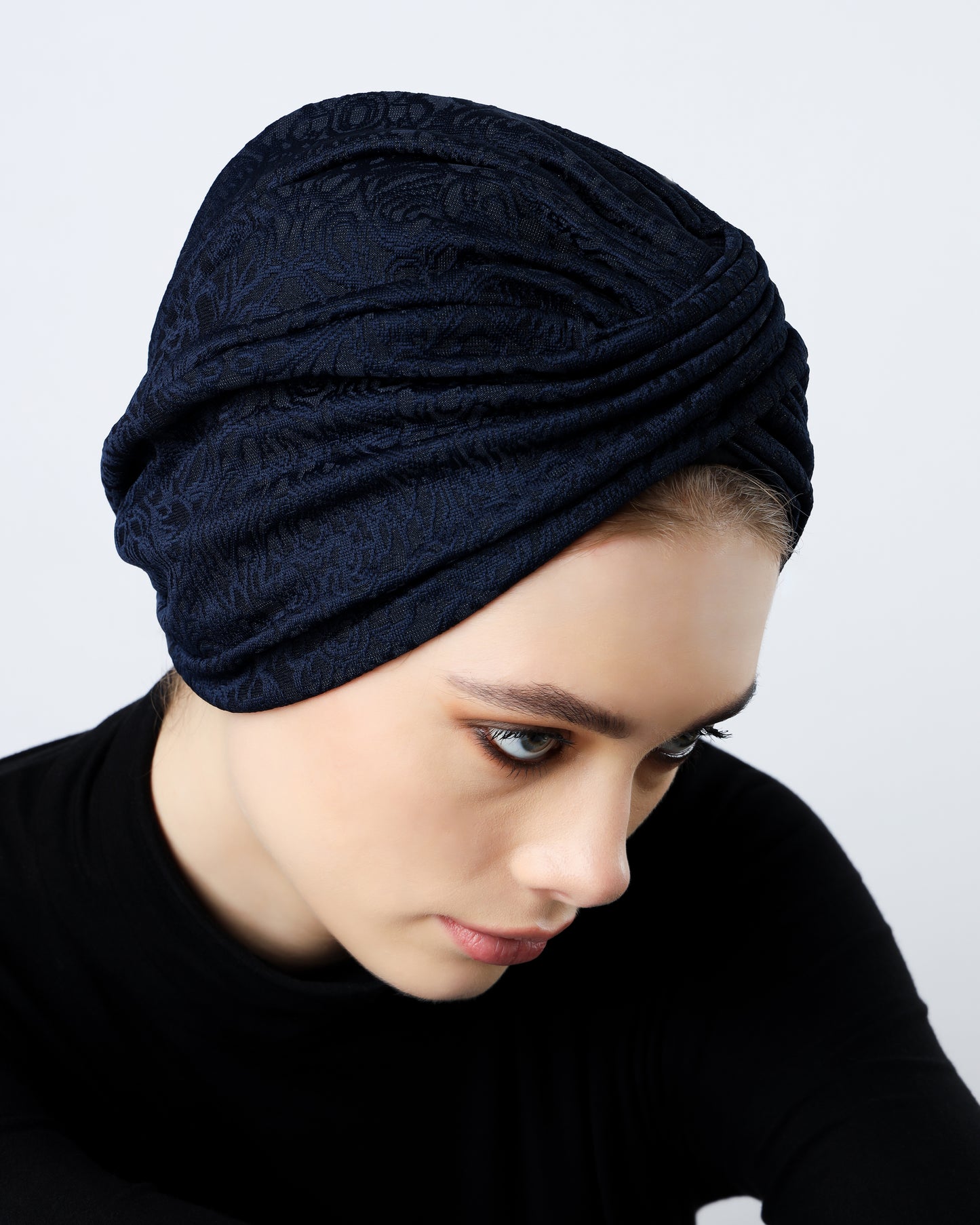 Pleats turban