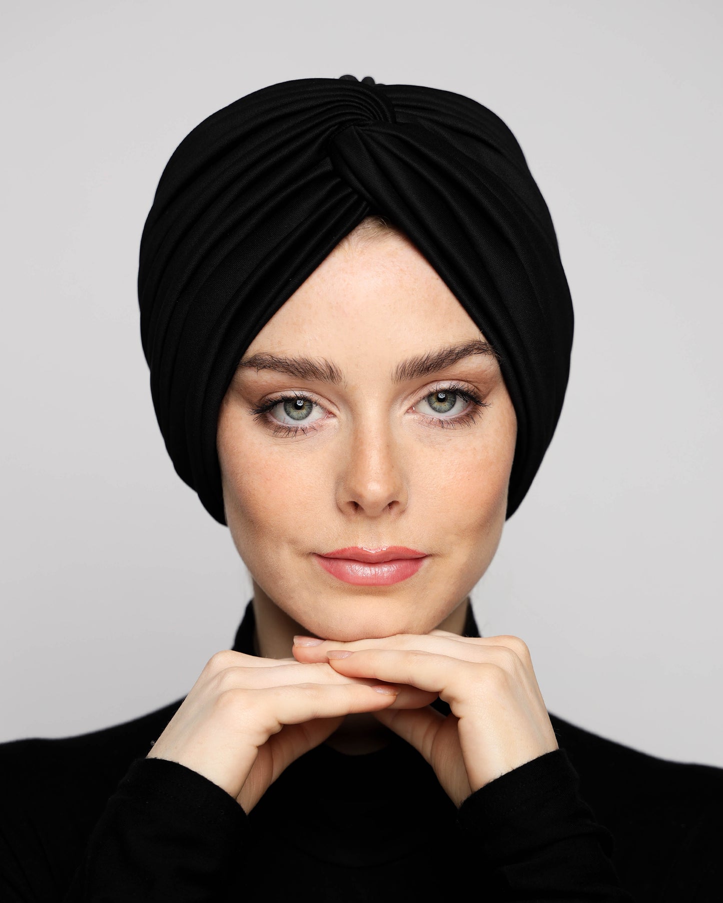 Twisted lines turban
