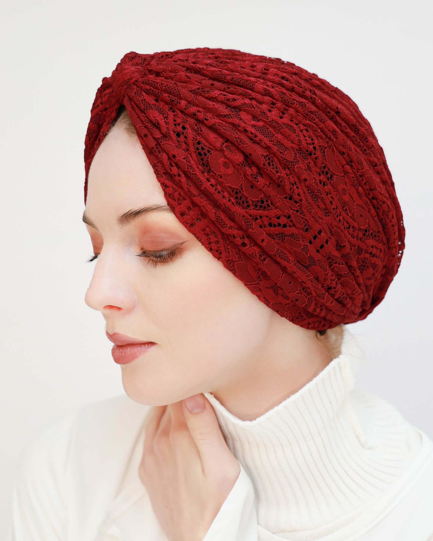 Lace Lines Turban