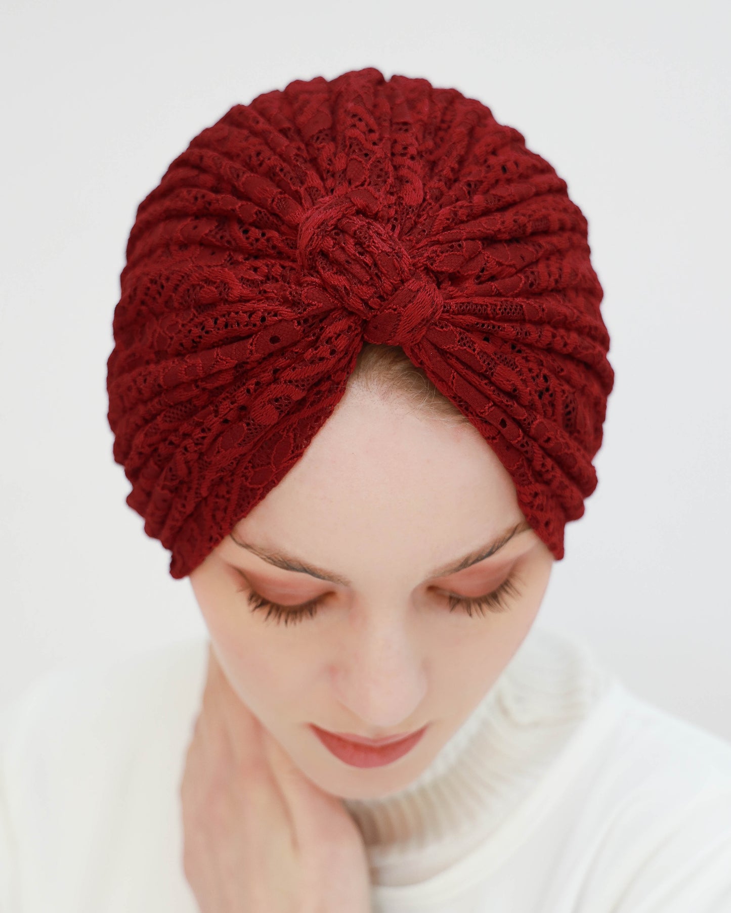 Lace Lines Turban