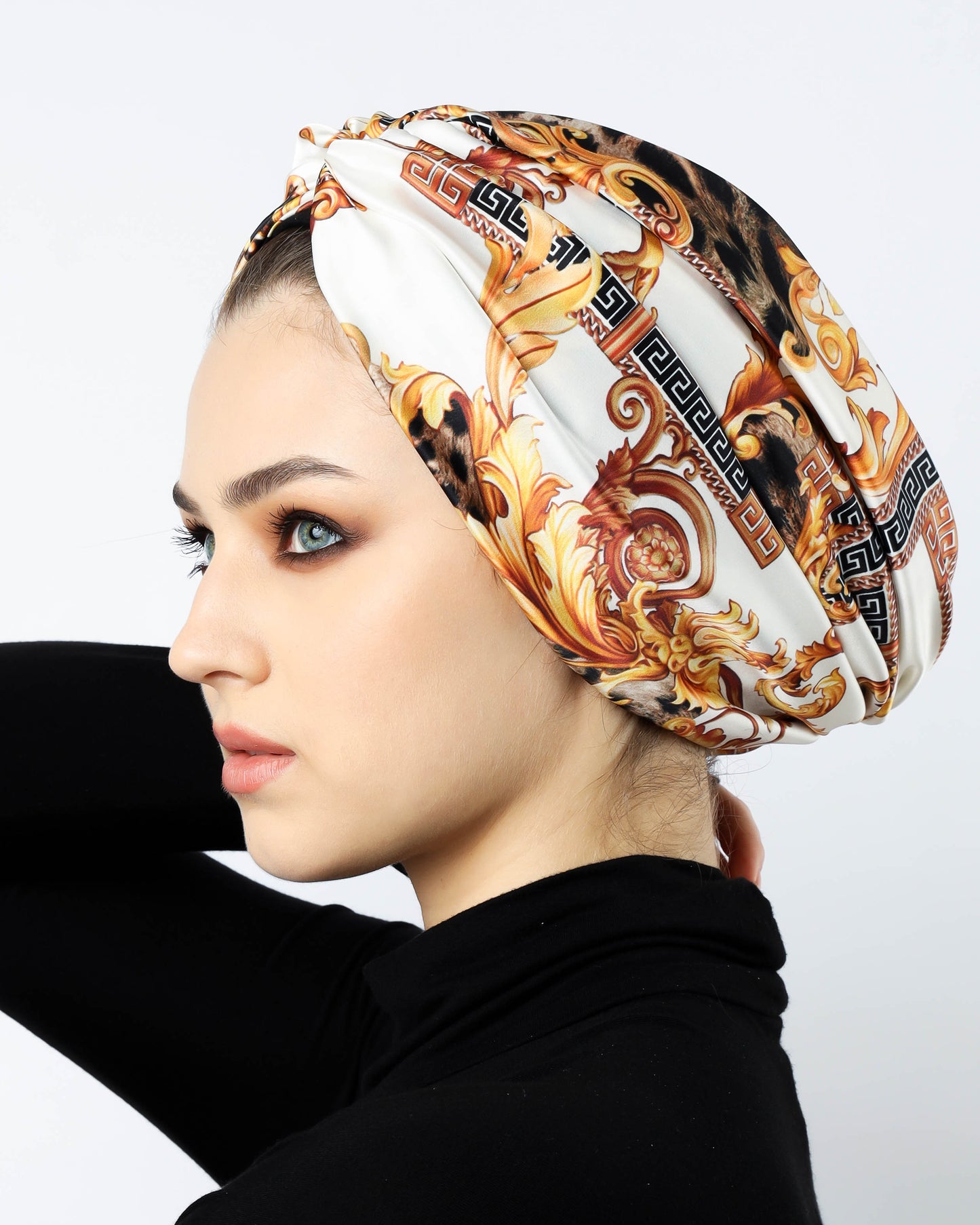 Glam Satin Turban