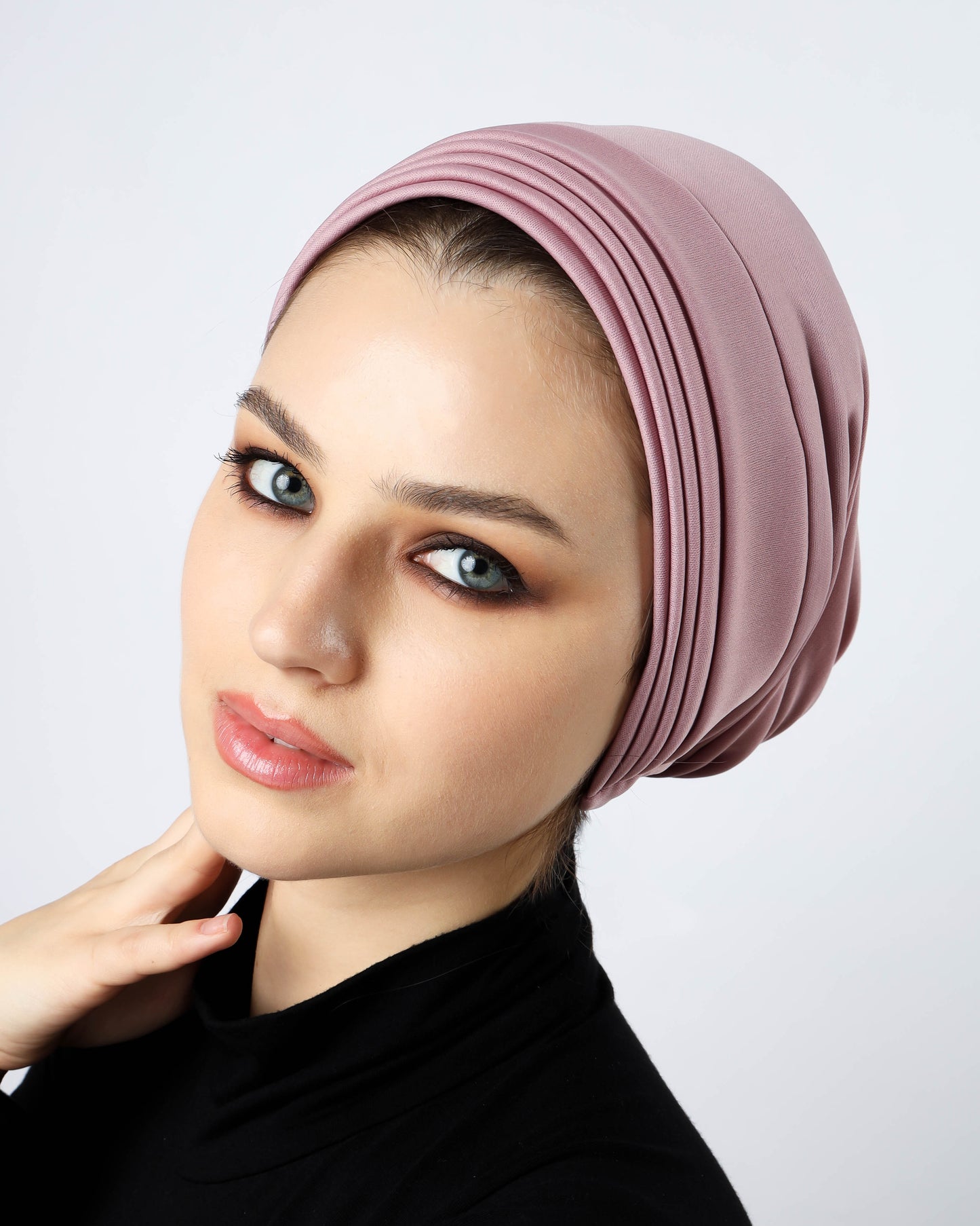 Pleats Jersey Underscarf Turban