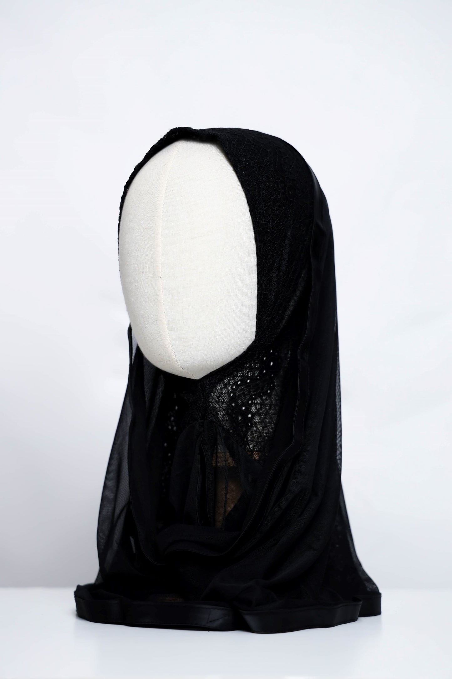Lace Ready made Hijab