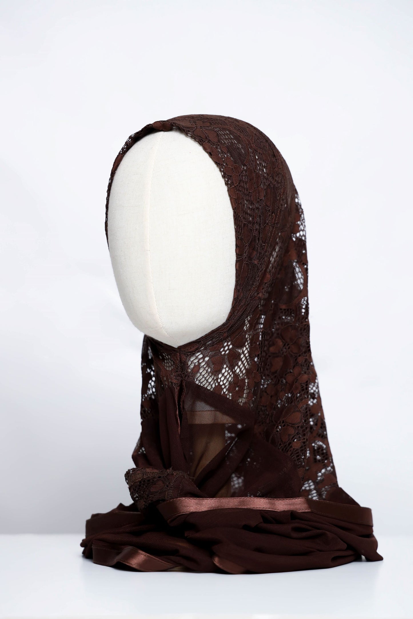 Lace Ready made Hijab