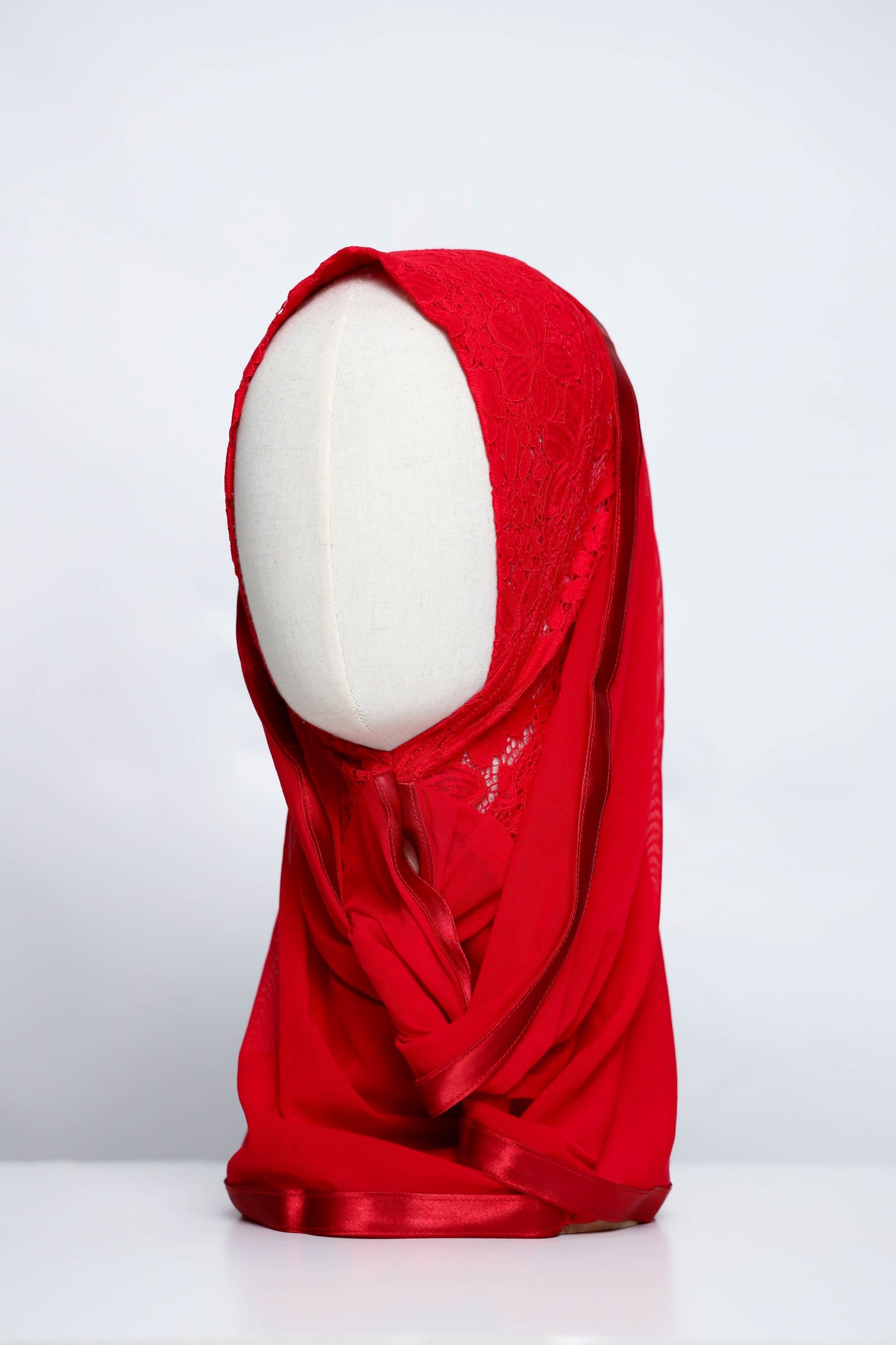 Lace Ready made Hijab