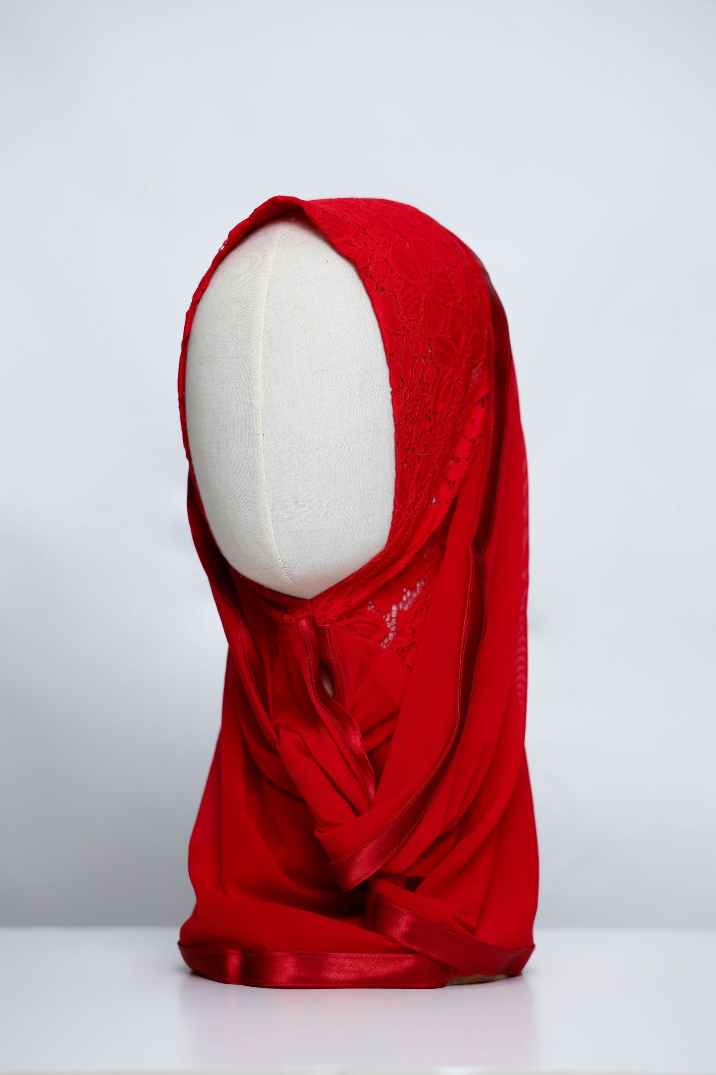 Lace Ready made Hijab