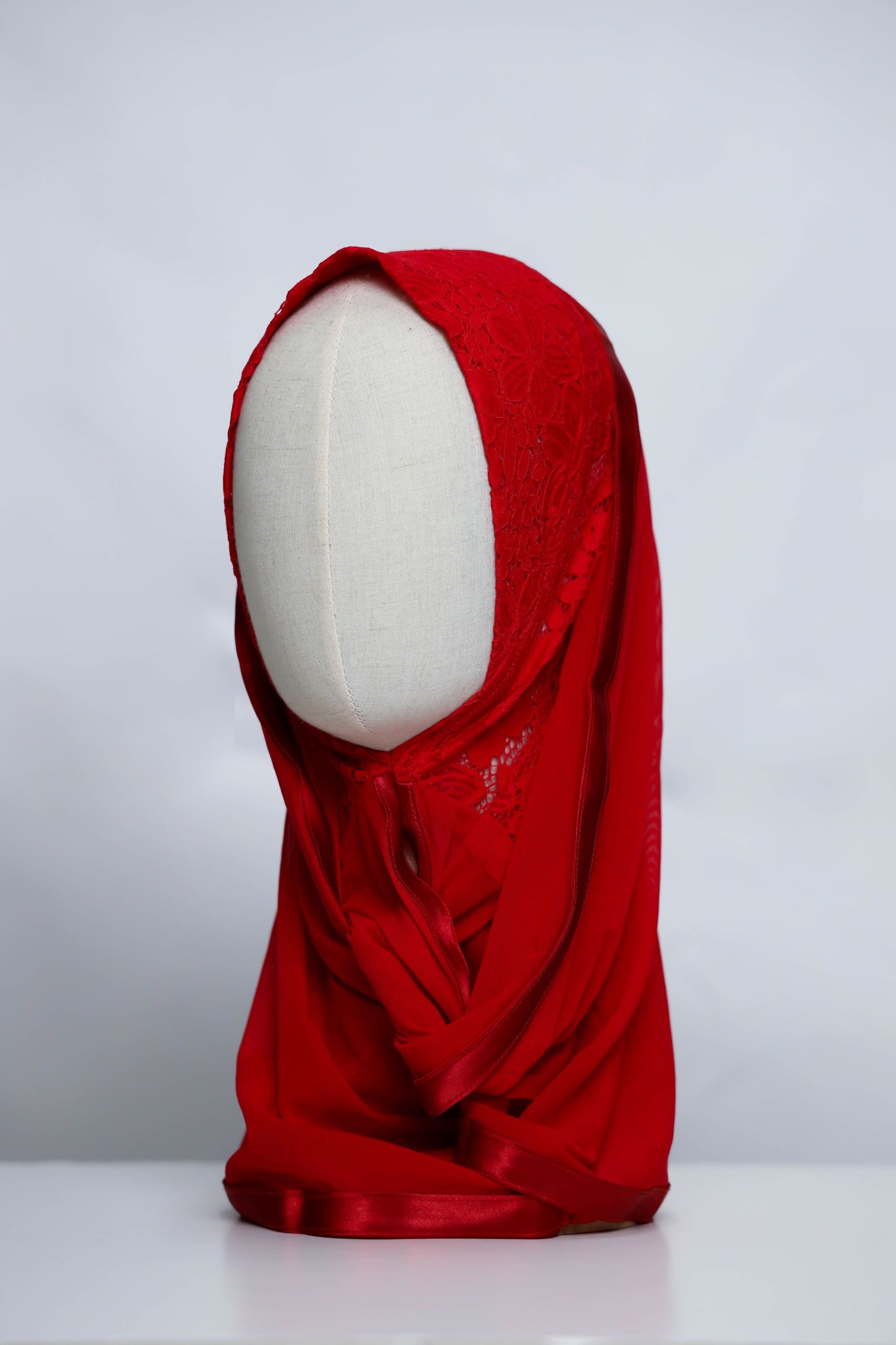 Lace Ready made Hijab