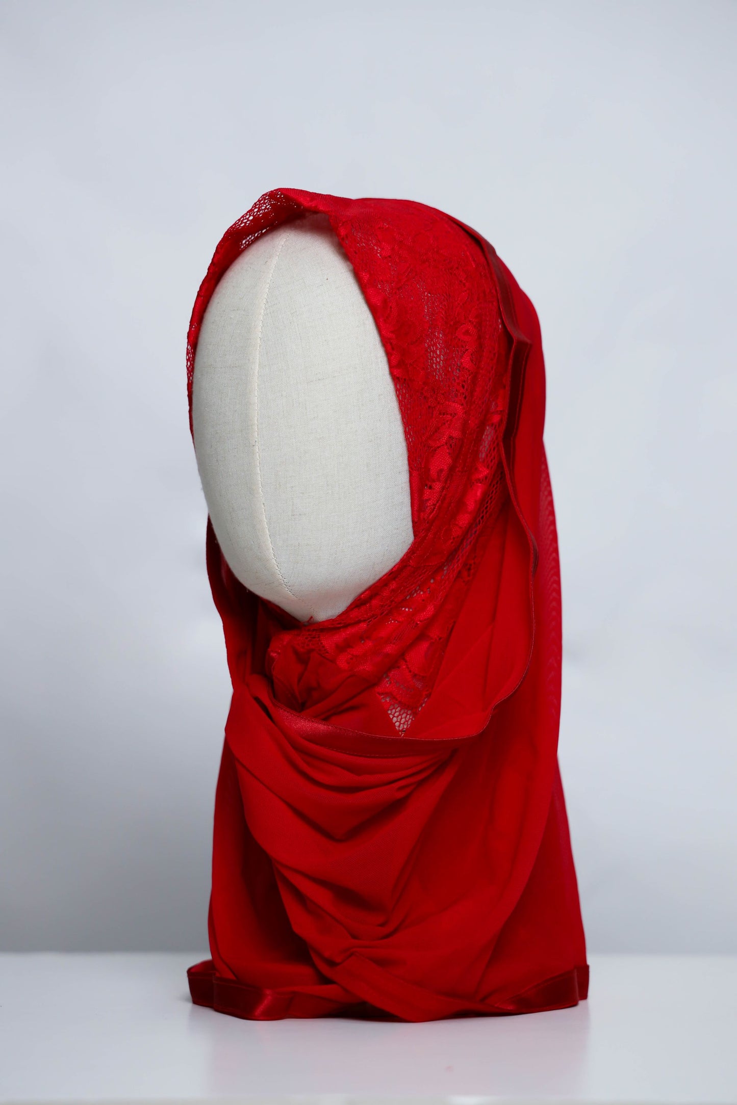 Lace Ready made Hijab