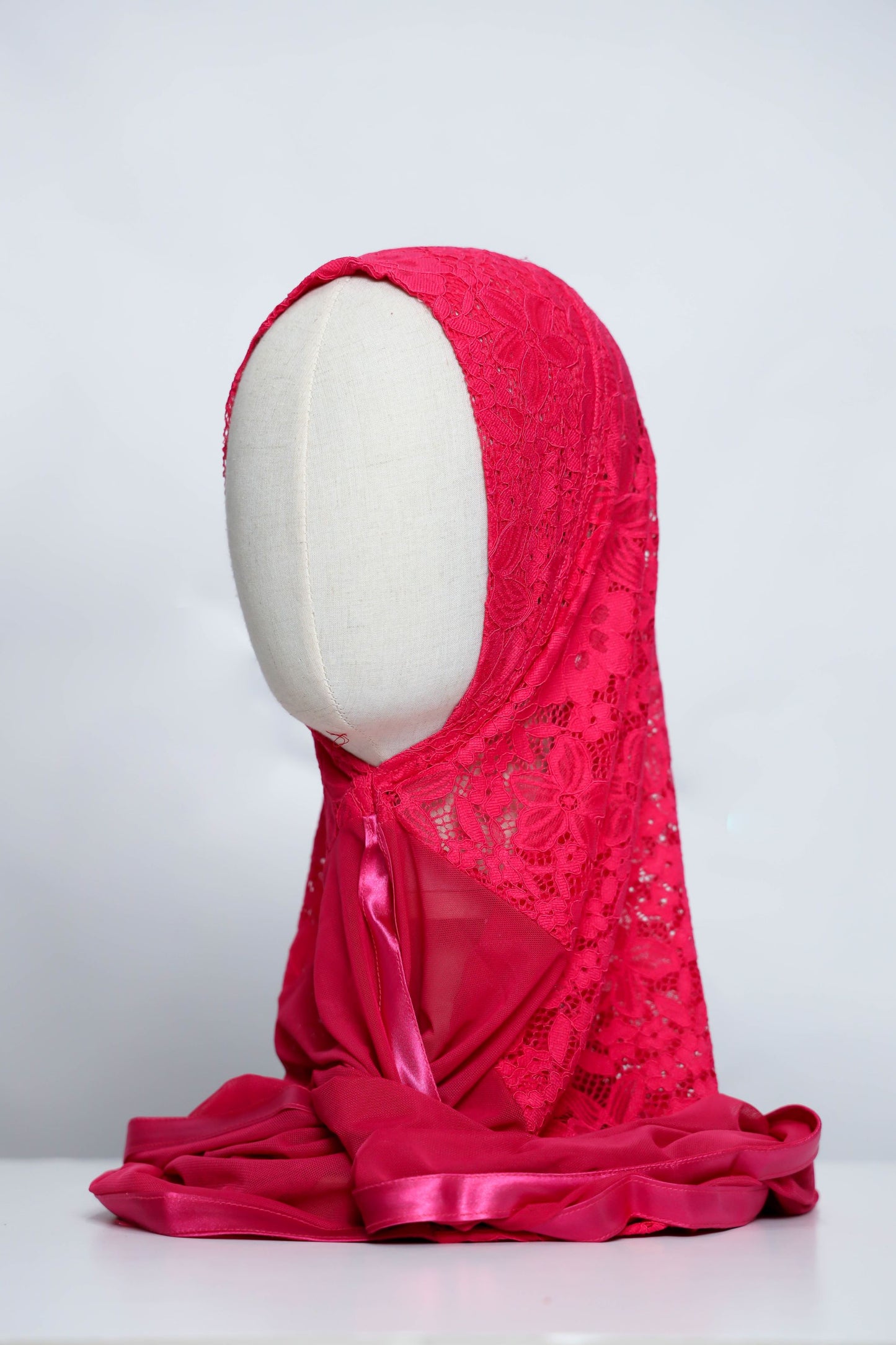Lace Ready made Hijab