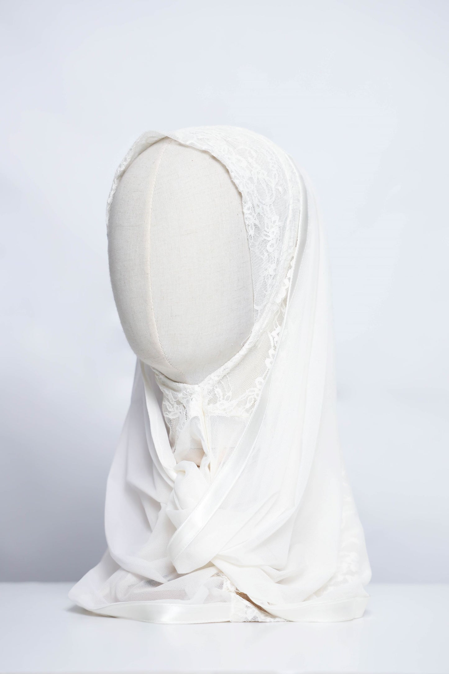 Lace Ready made Hijab