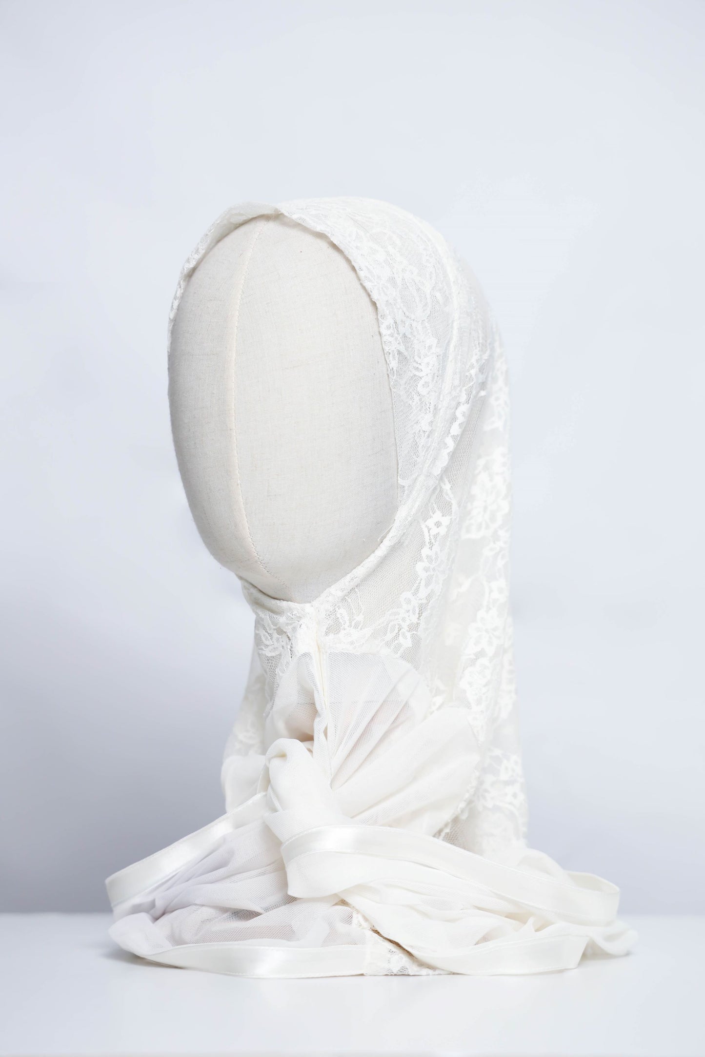 Lace Ready made Hijab