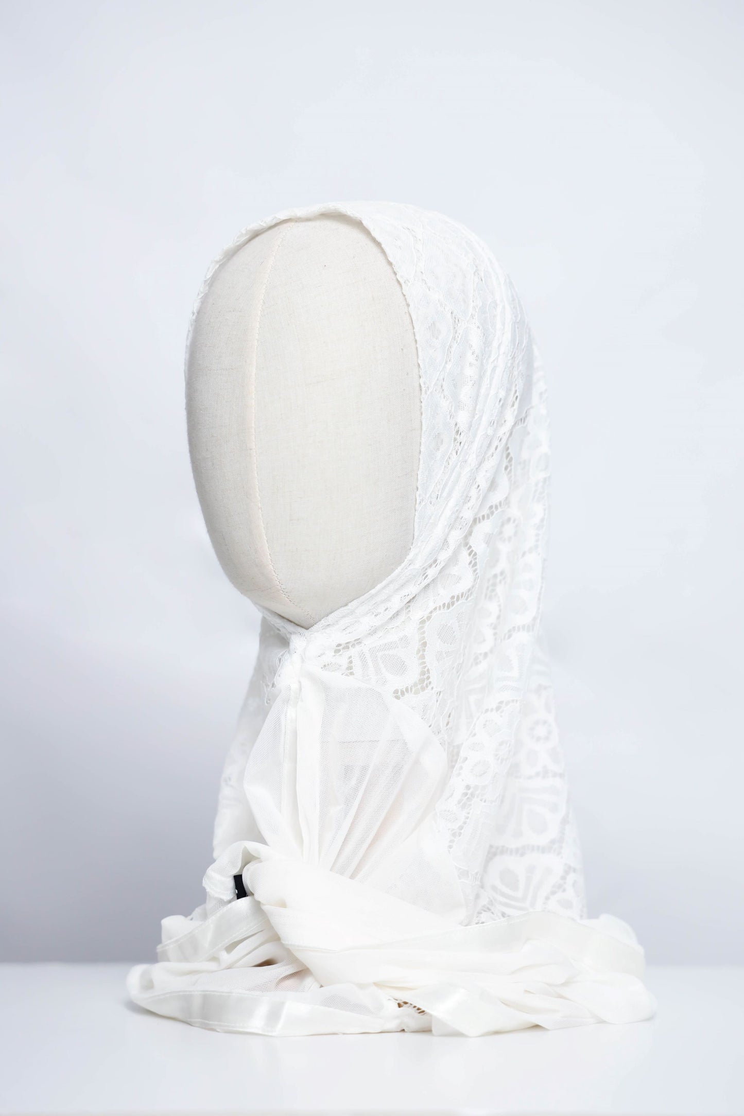 Lace Ready made Hijab