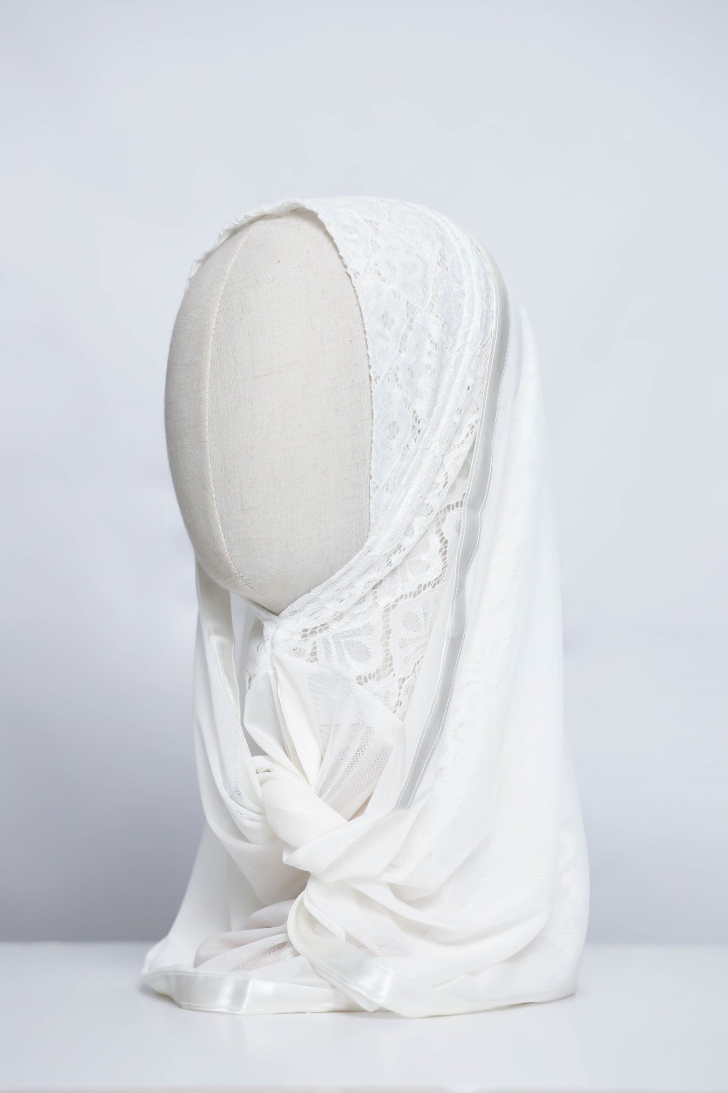 Lace Ready made Hijab