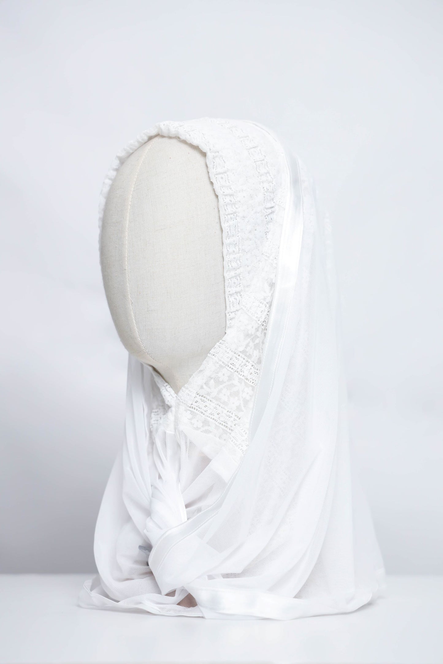 Lace Ready made Hijab