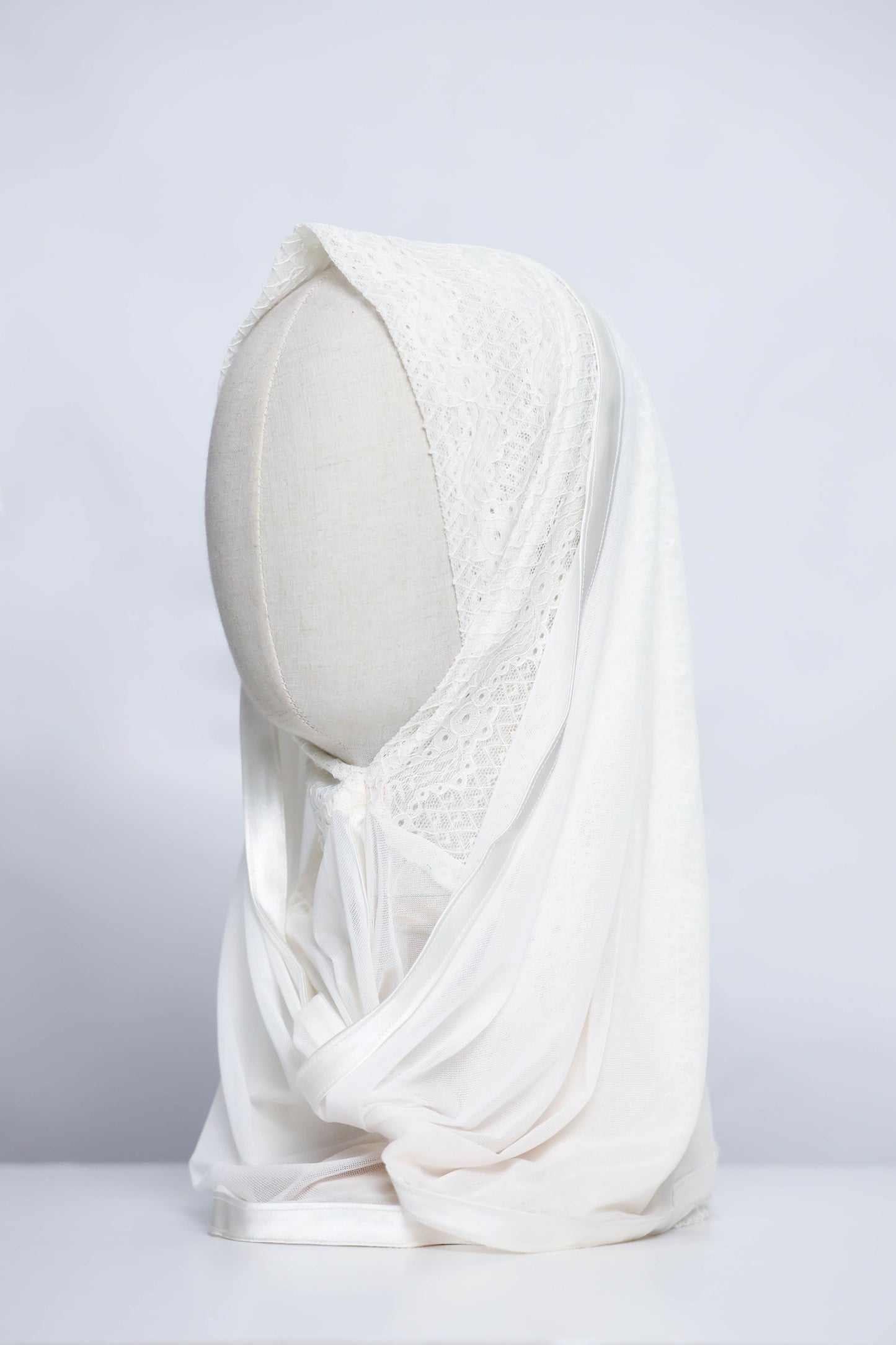 Lace Ready made Hijab
