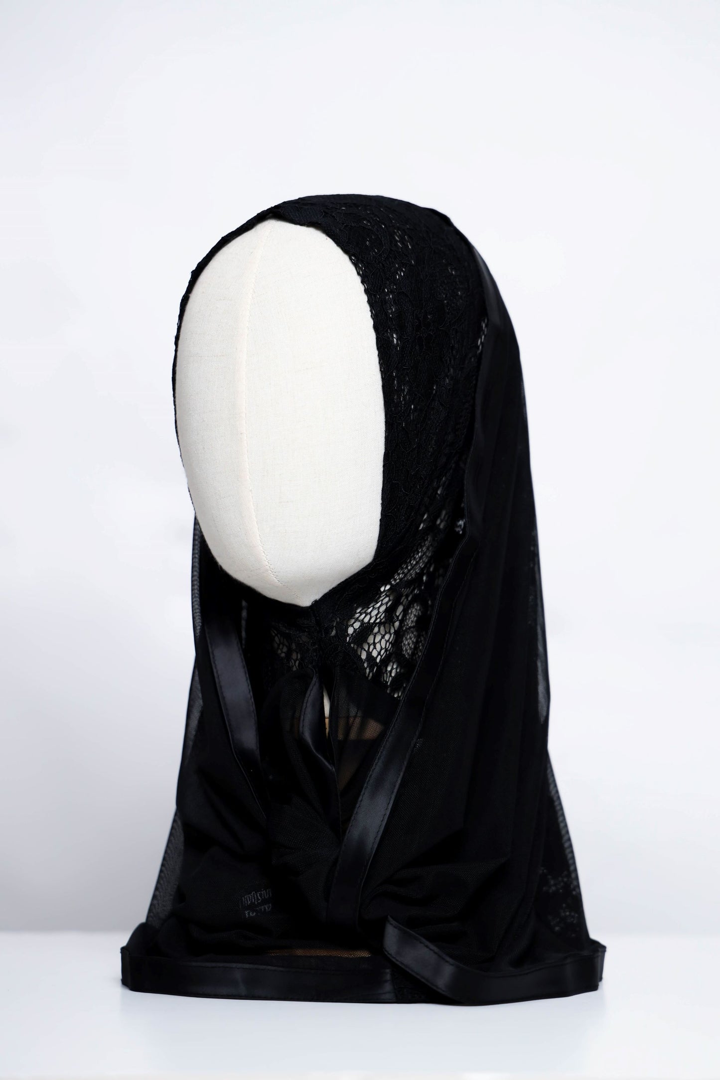 Lace Ready made Hijab