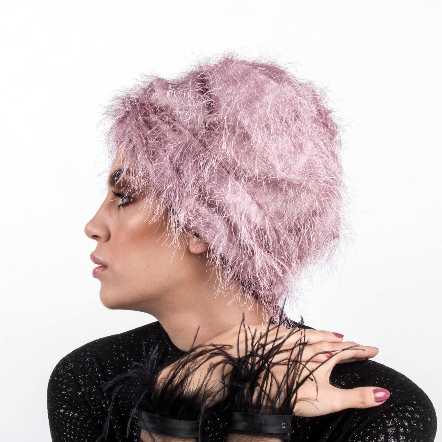 Silk eyelashes turban