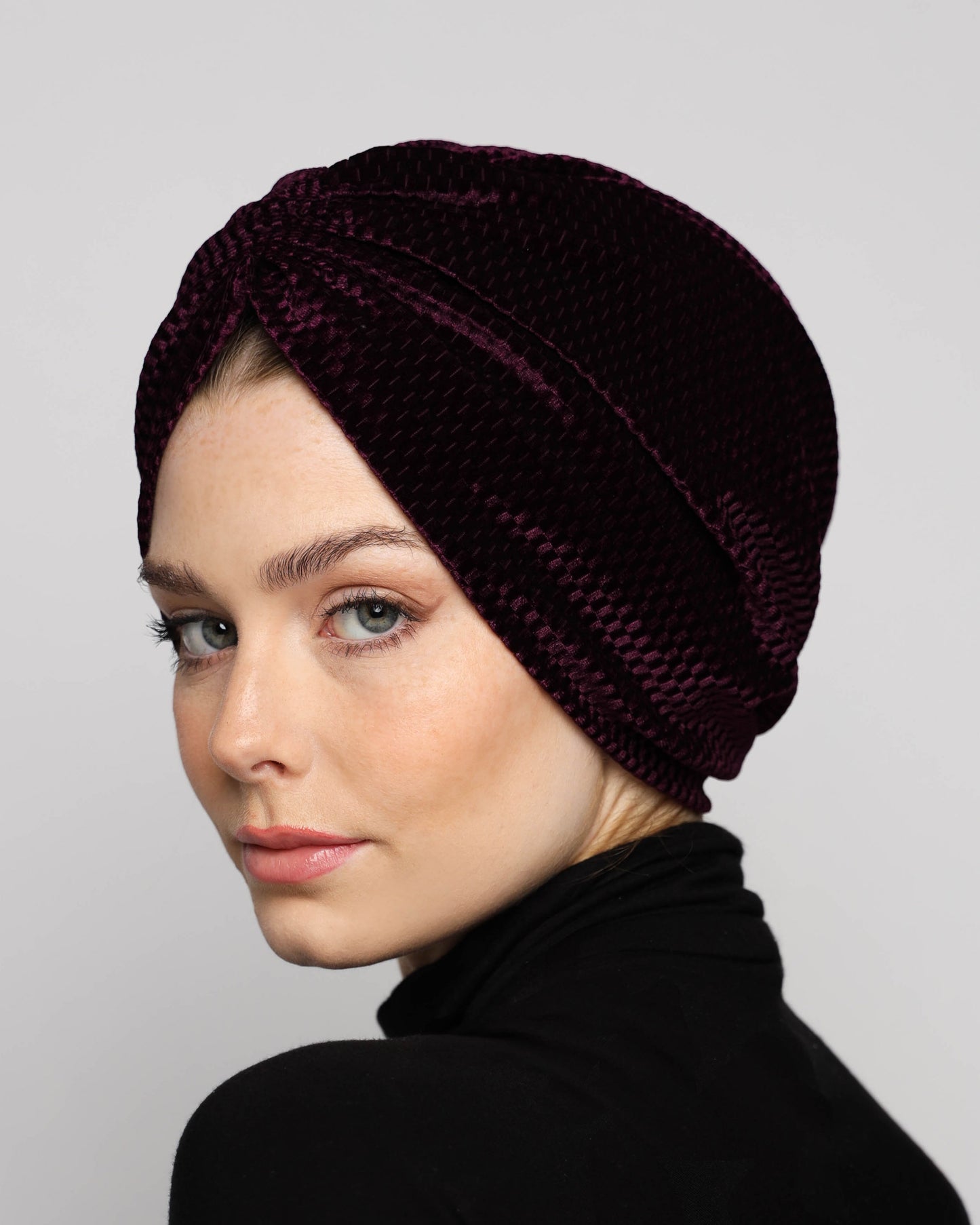 Gathering Velvet Turban