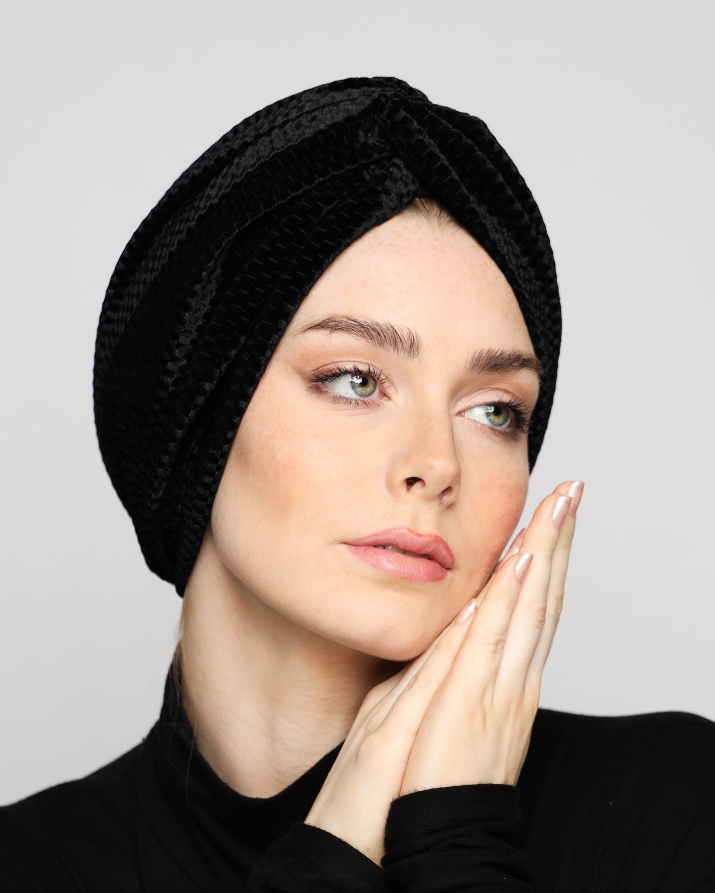 Twisted Velvet Turban