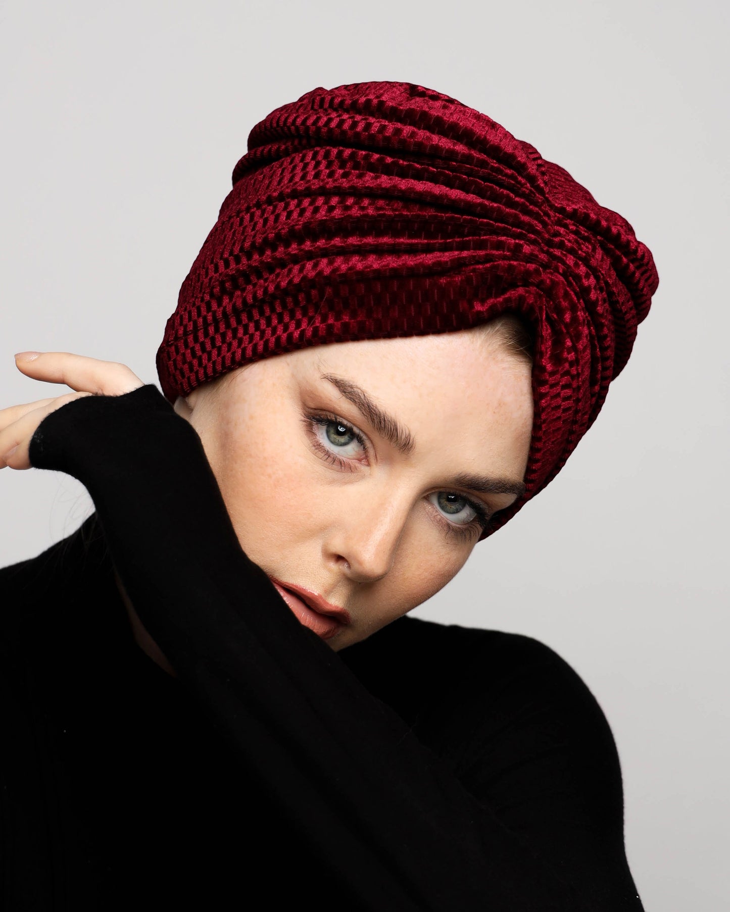 Velvet Gathering Turban