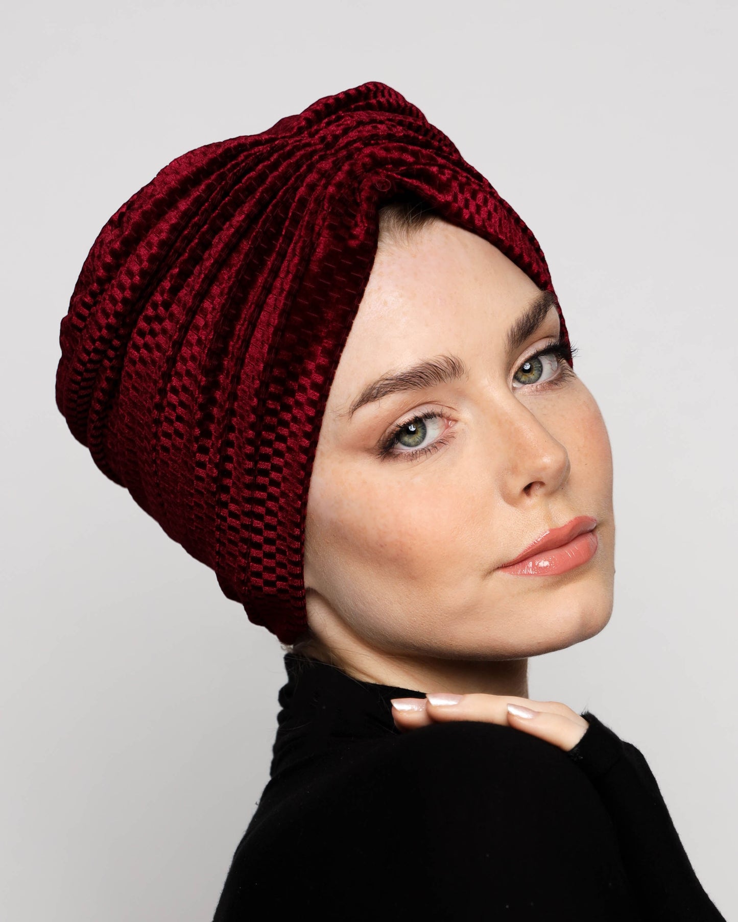 Velvet Gathering Turban