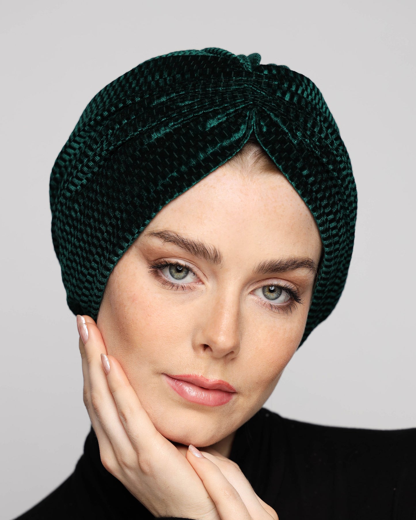 Gathering Velvet Turban