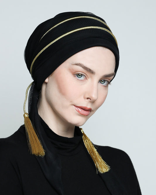 Multi-way Tassel Turban