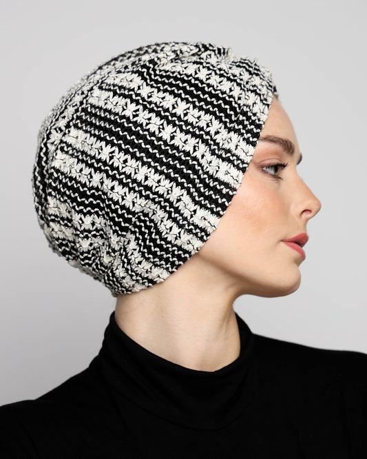 BW Knitting Turban