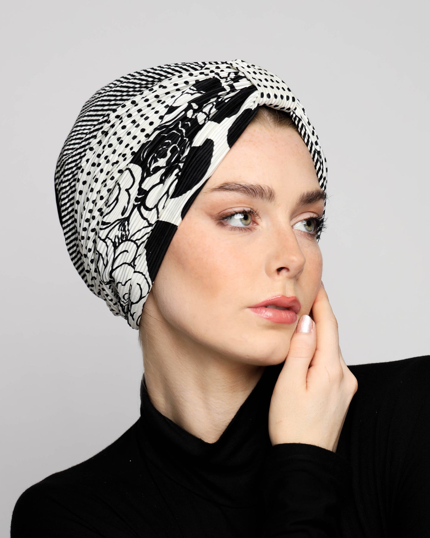 Plisse Turban