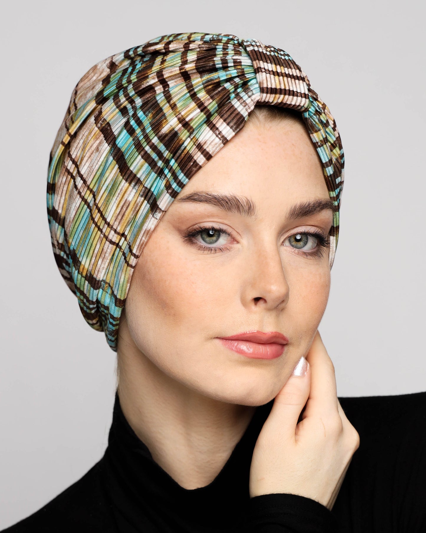 Plisse Turban