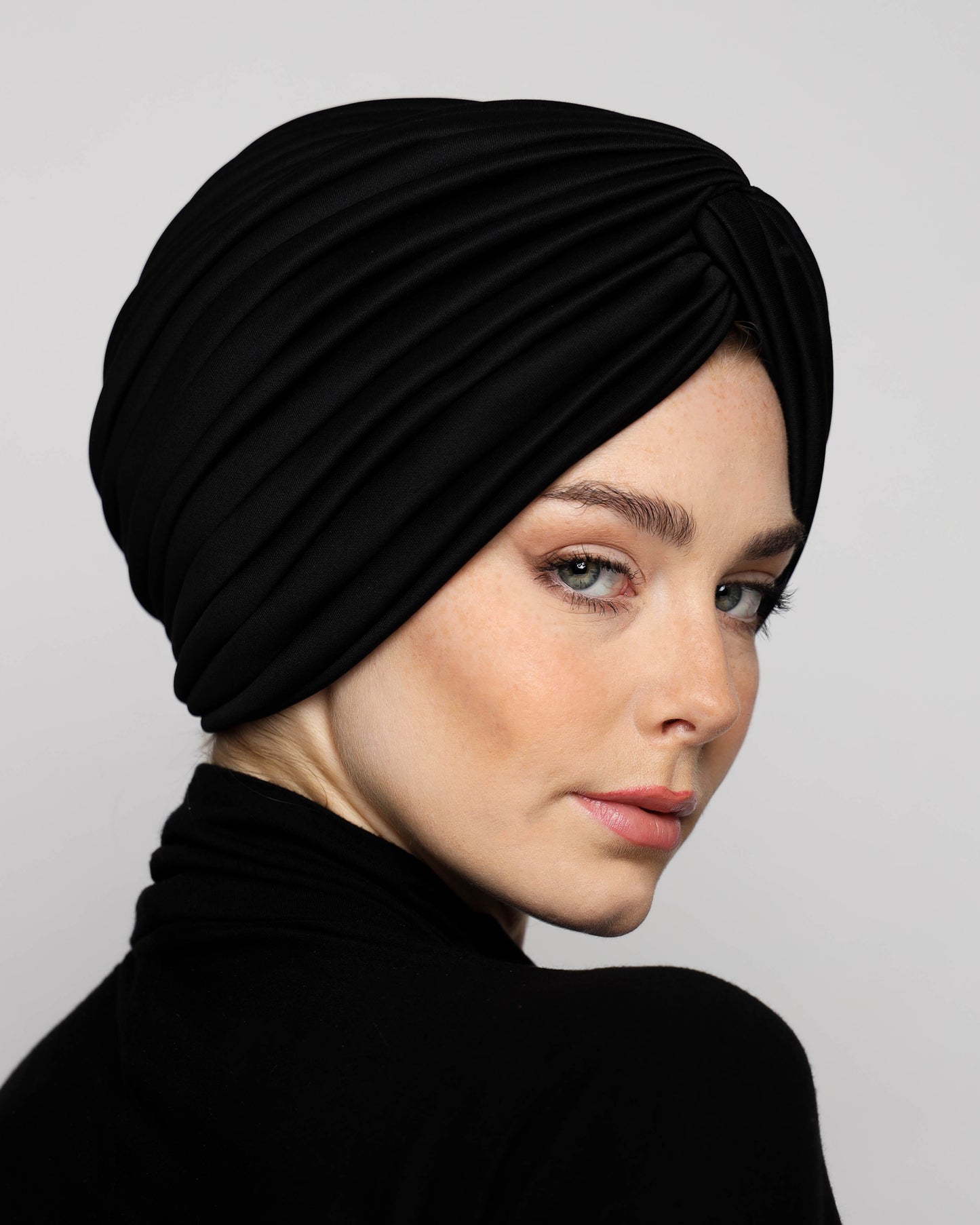 Twisted lines turban