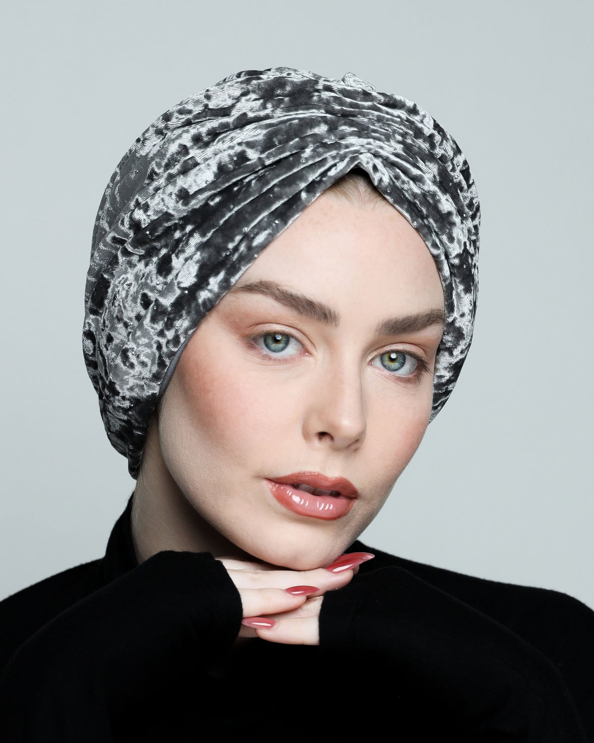 Glamorous Gathering Velvet Turban