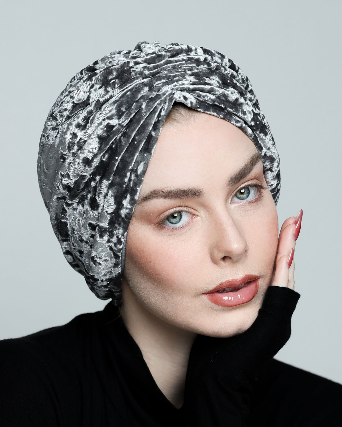 Glamorous Gathering Velvet Turban