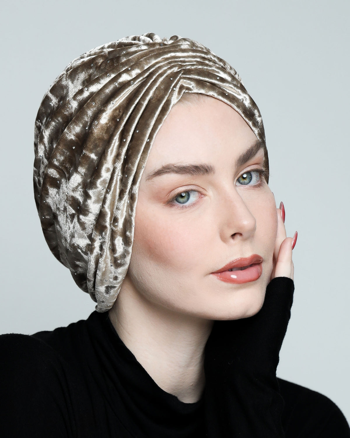 Glamorous Gathering Velvet Turban