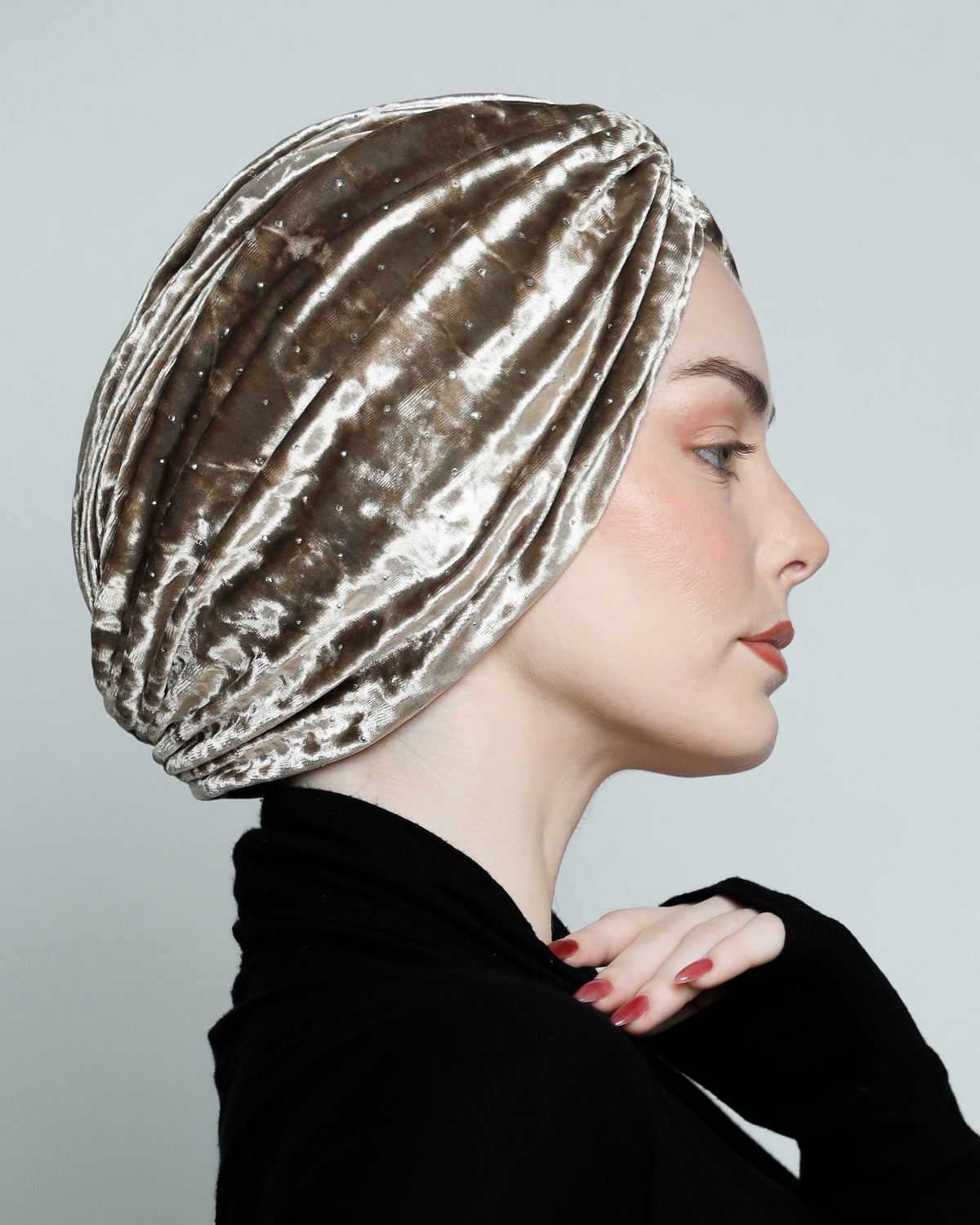 Glamorous Gathering Velvet Turban