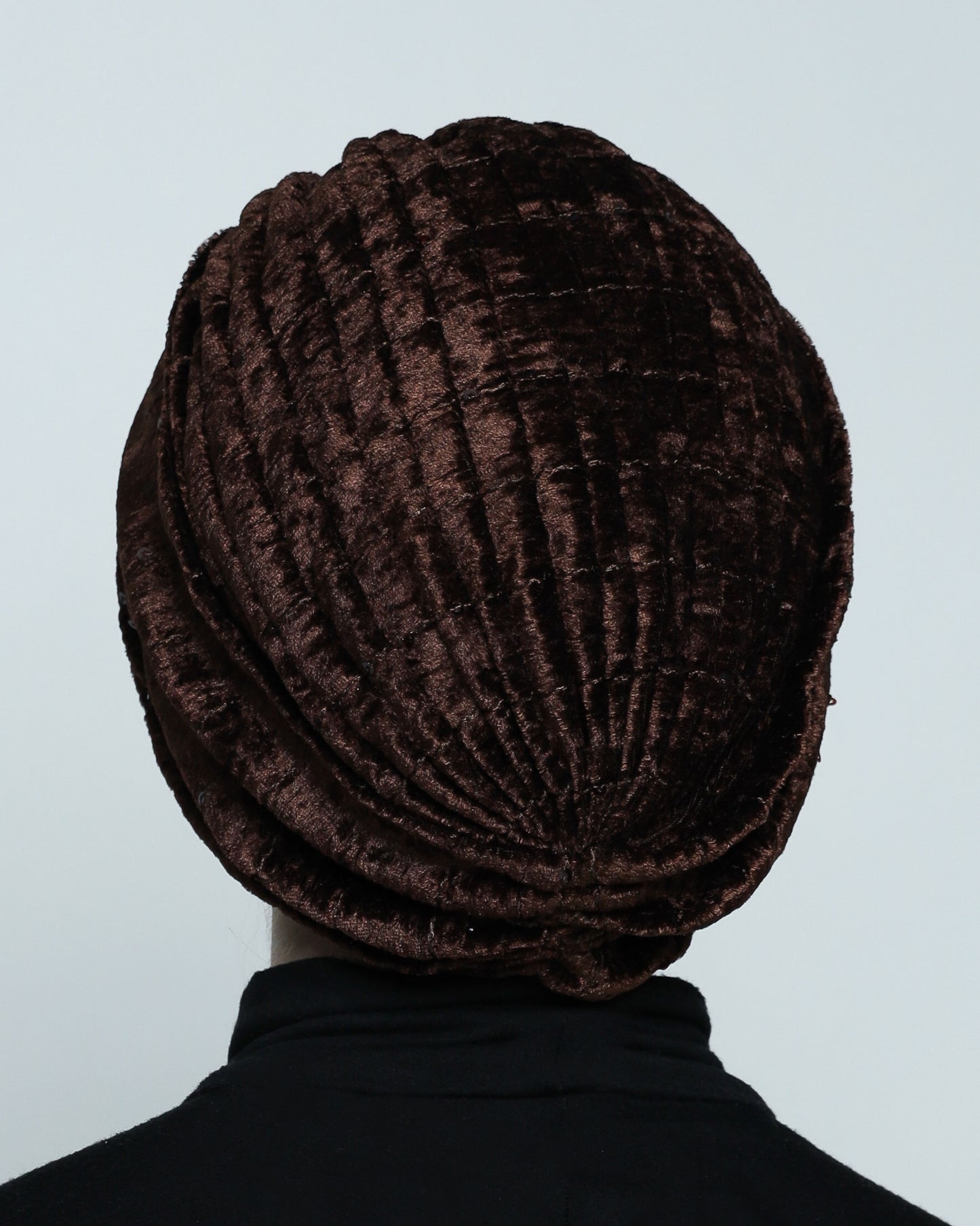 Gathering Velvet Sequin Turban