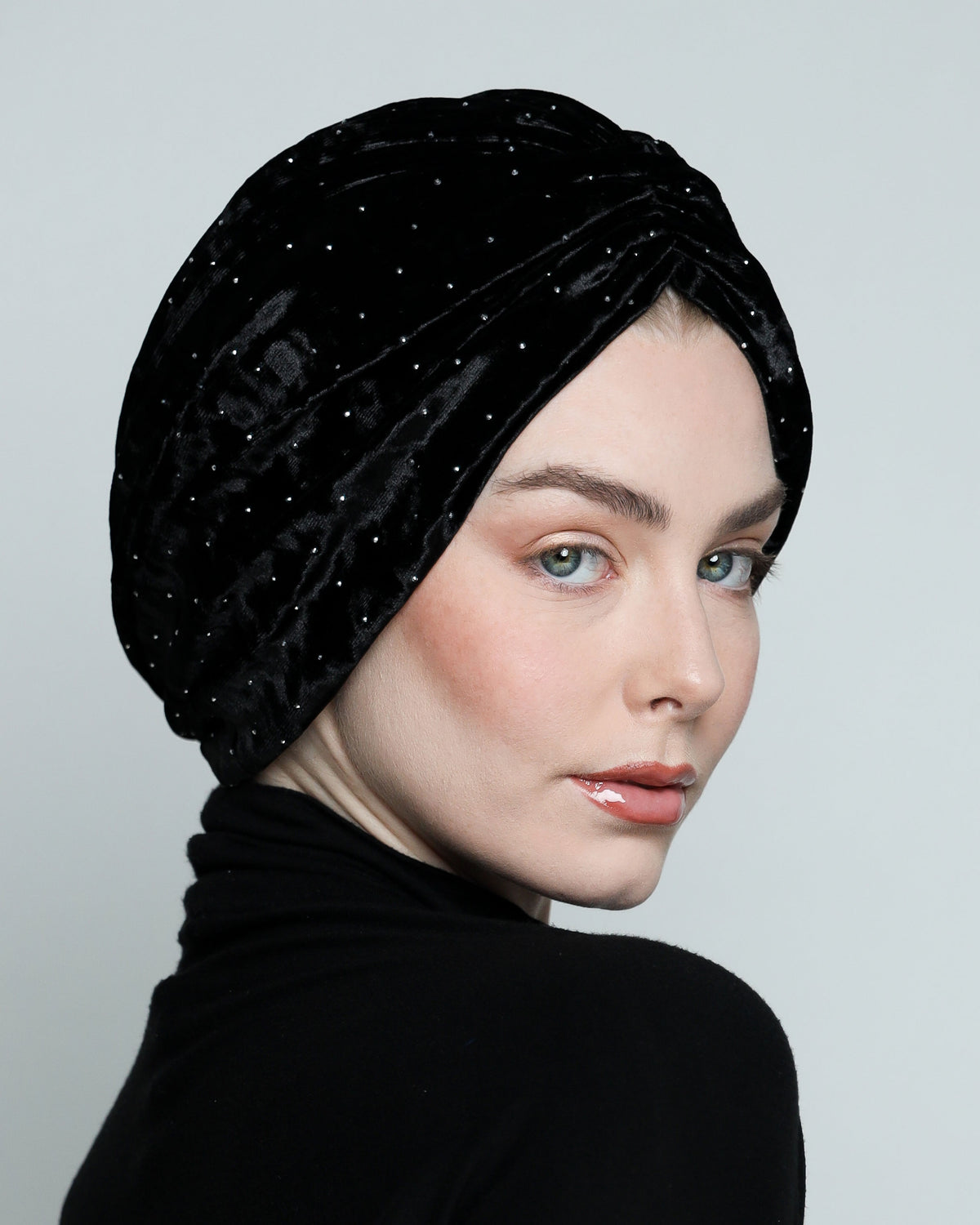 Glamorous Gathering Velvet Turban