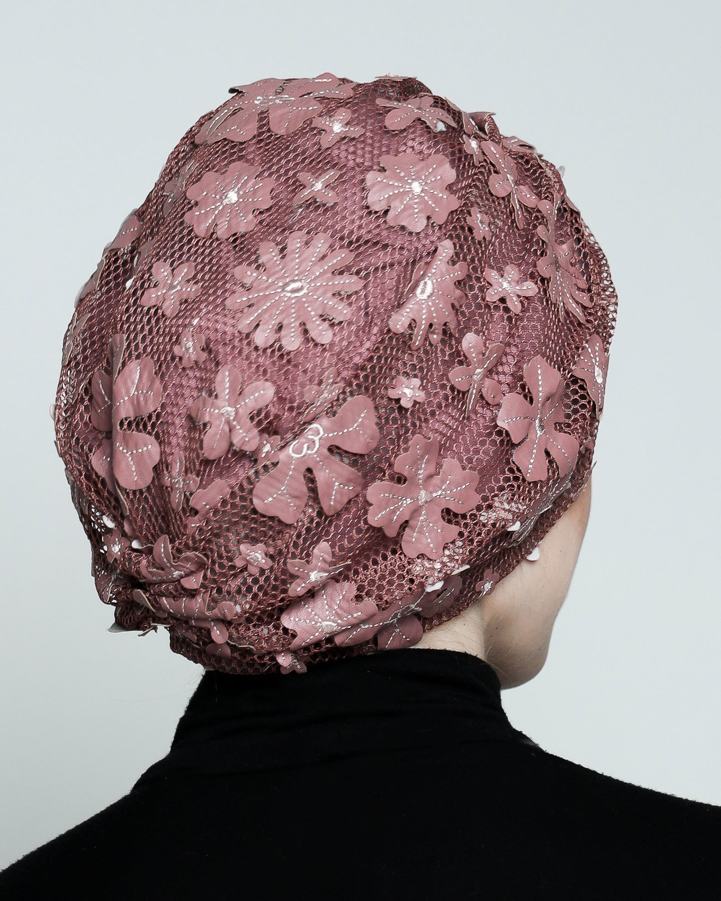 Gathering Floral Net Turban