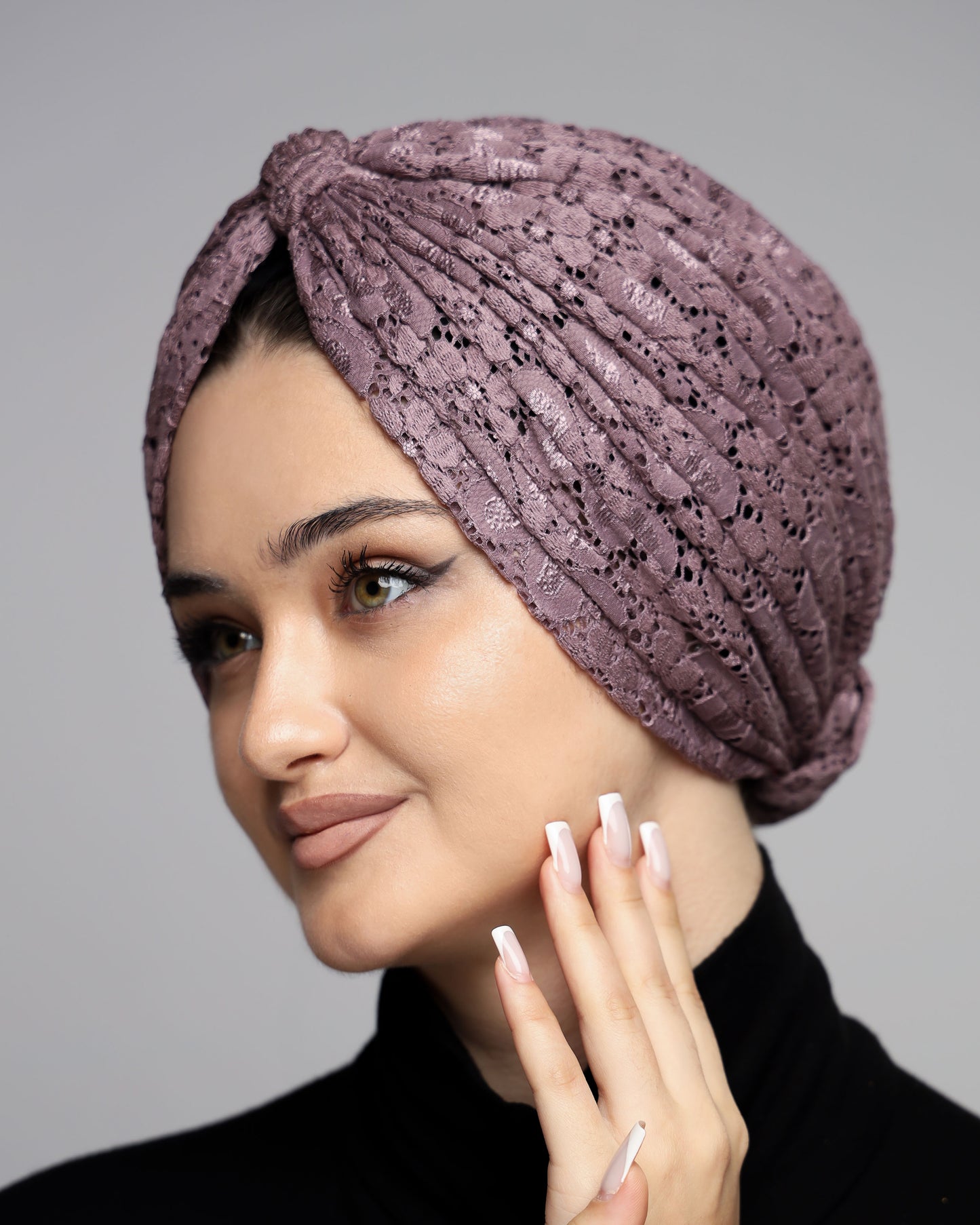 Lace Lines Turban