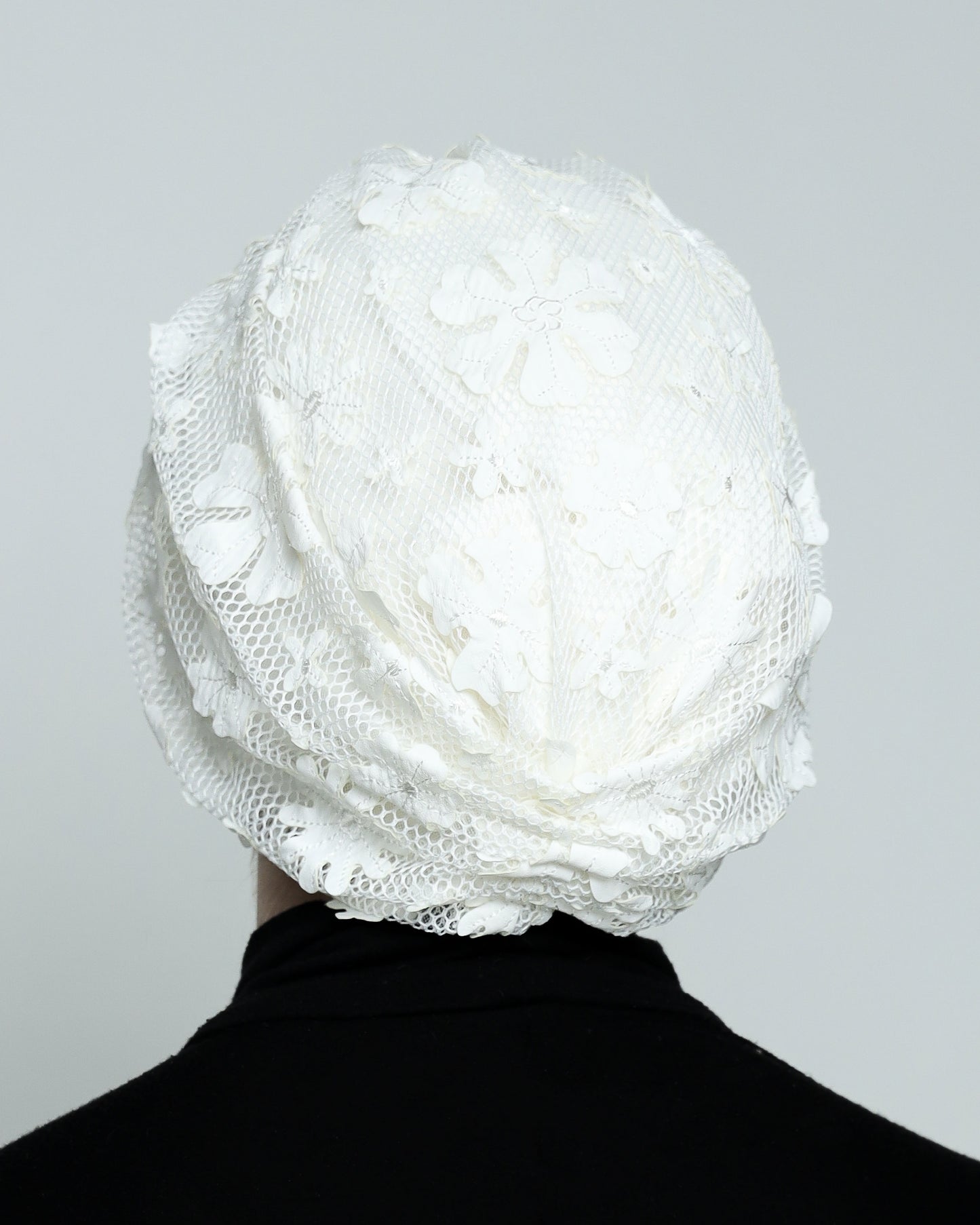 Gathering Floral Net Turban