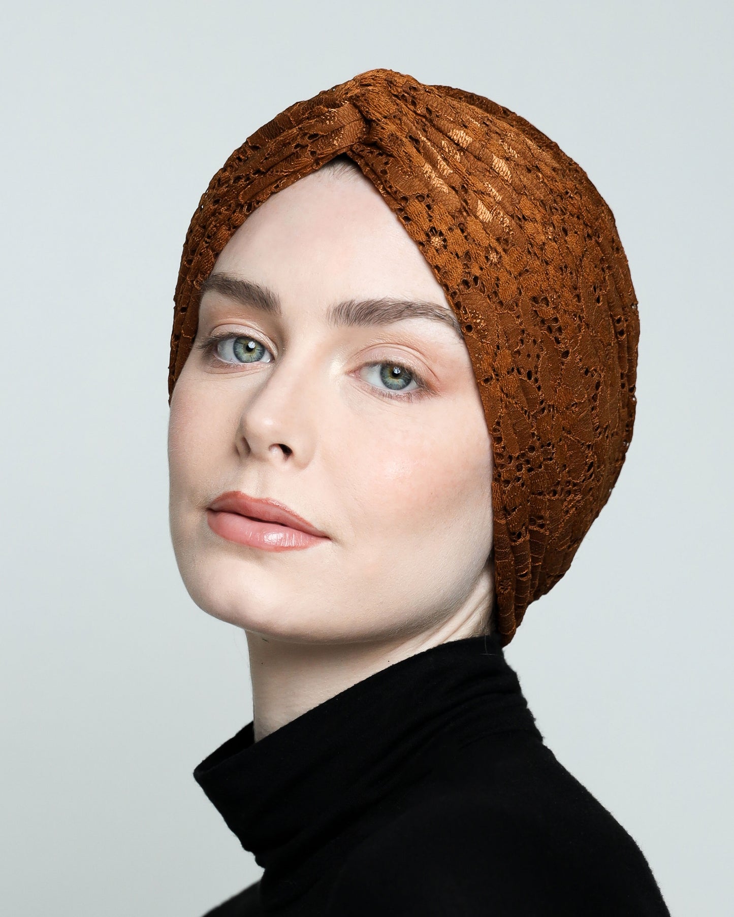 Twisted Lace Turban