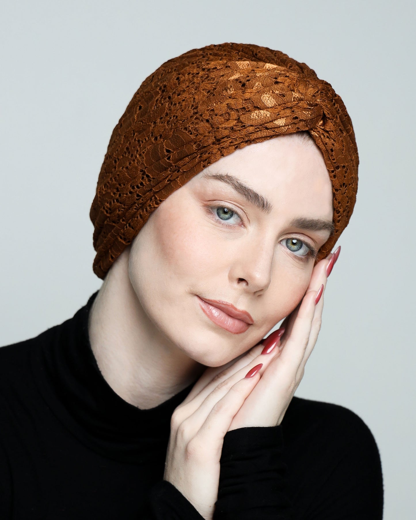 Twisted Lace Turban