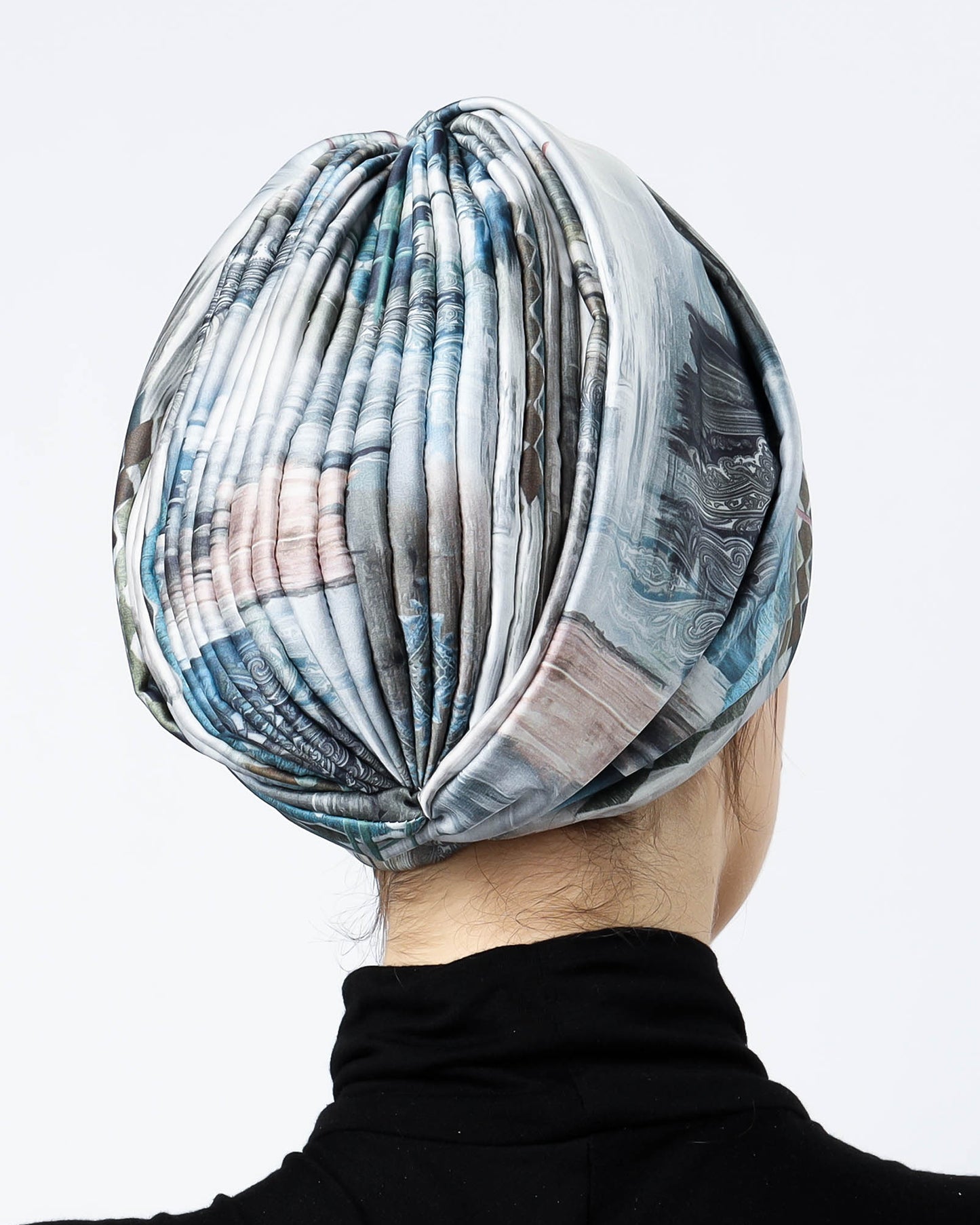 Twisted Satin Turban