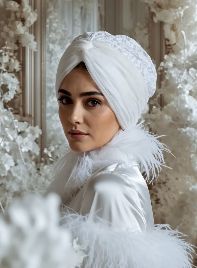 Bridal Twisted Turban